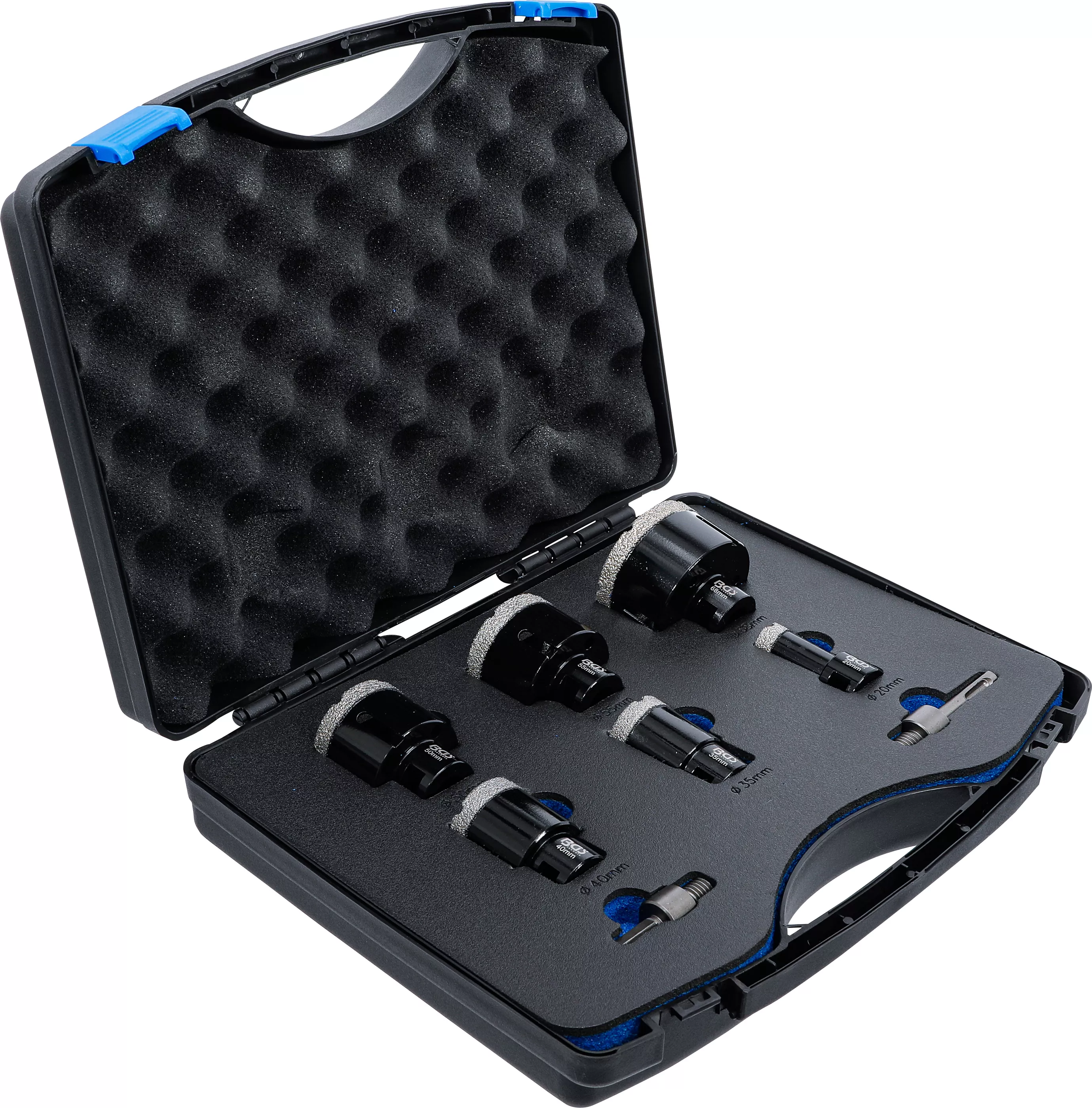 Set coroane gaurire diamantate | 20 - 68 mm | 8 piese [3]
