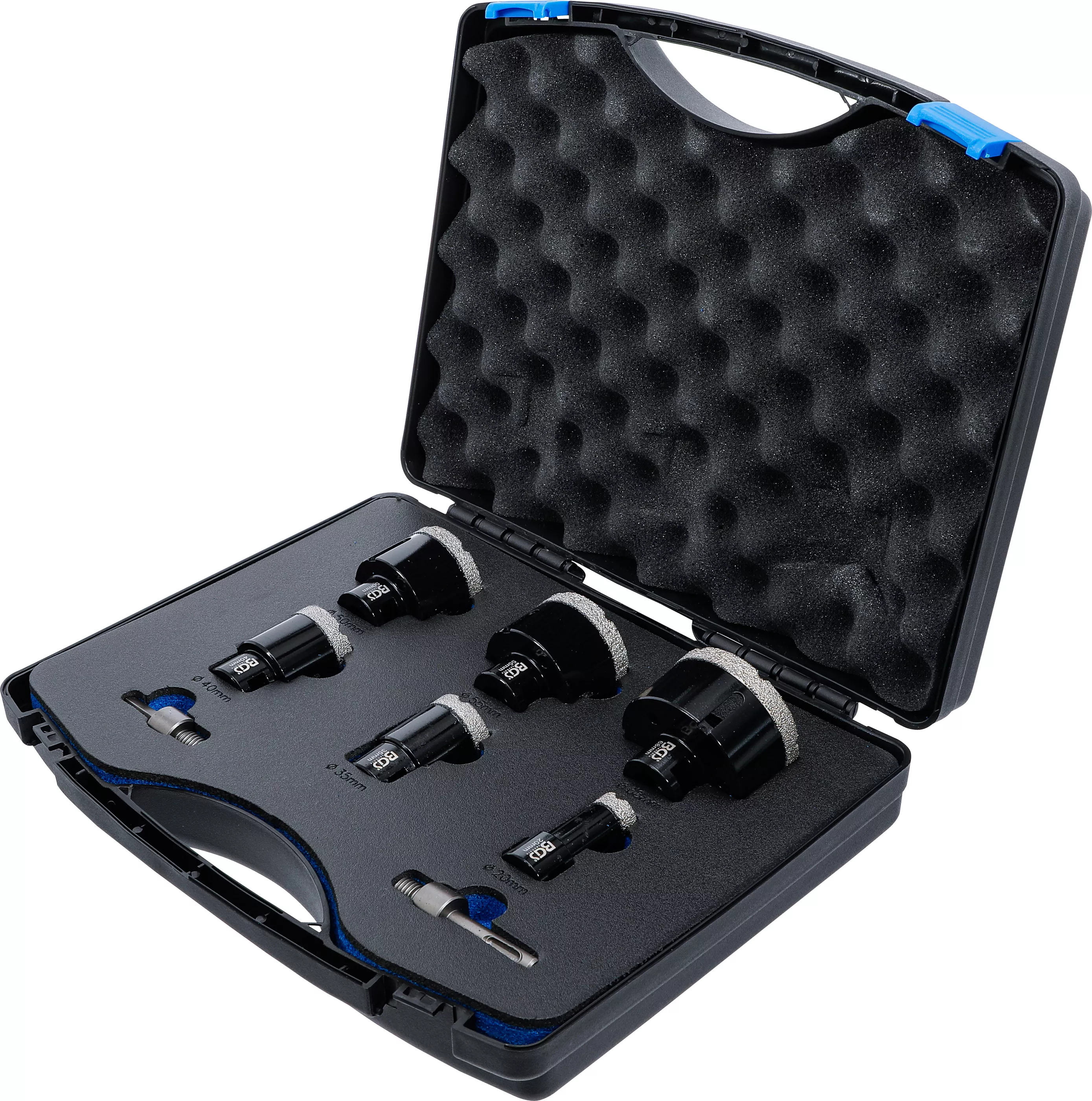 Set coroane gaurire diamantate | 20 - 68 mm | 8 piese [4]