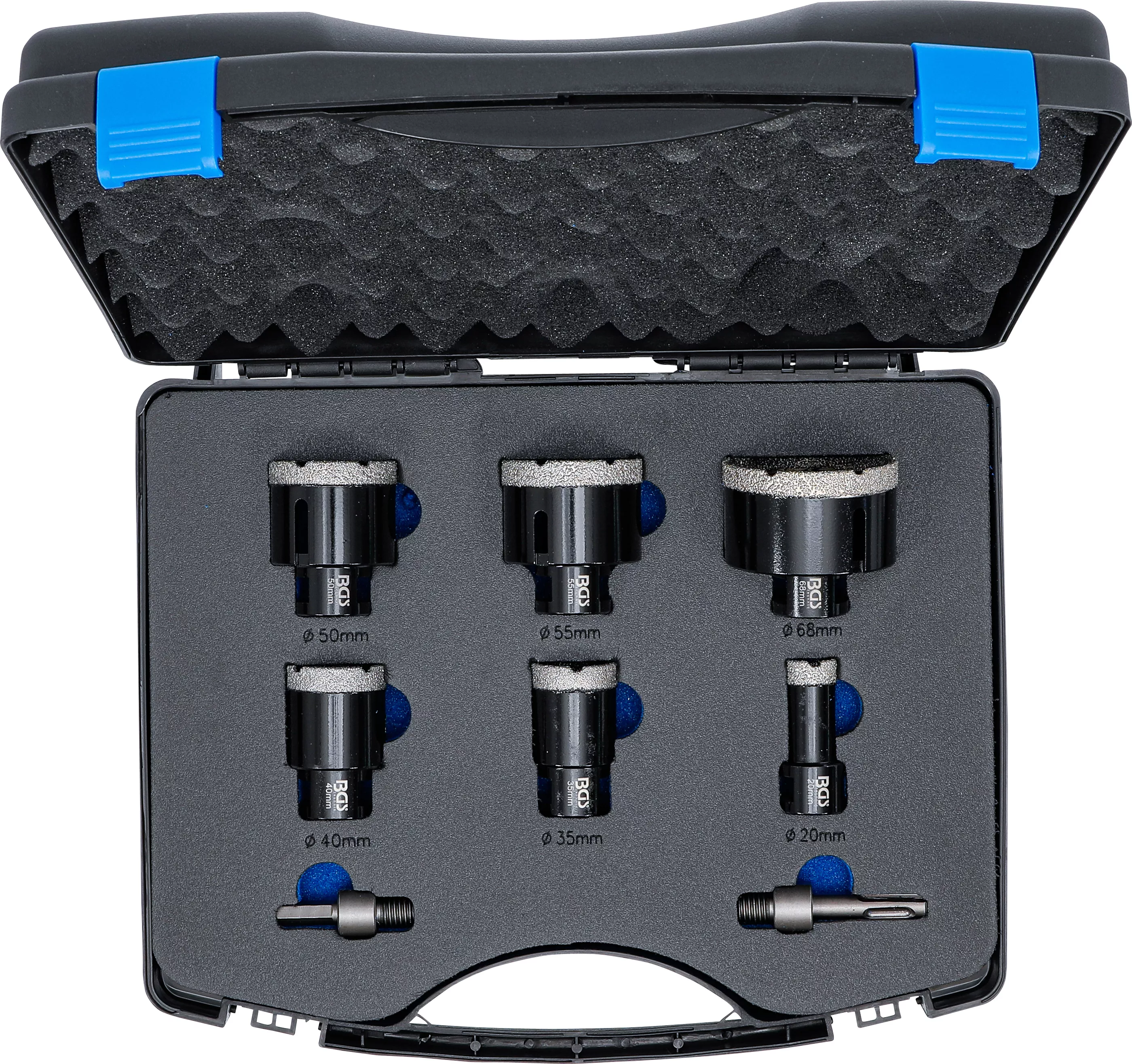 Set coroane gaurire diamantate | 20 - 68 mm | 8 piese [5]