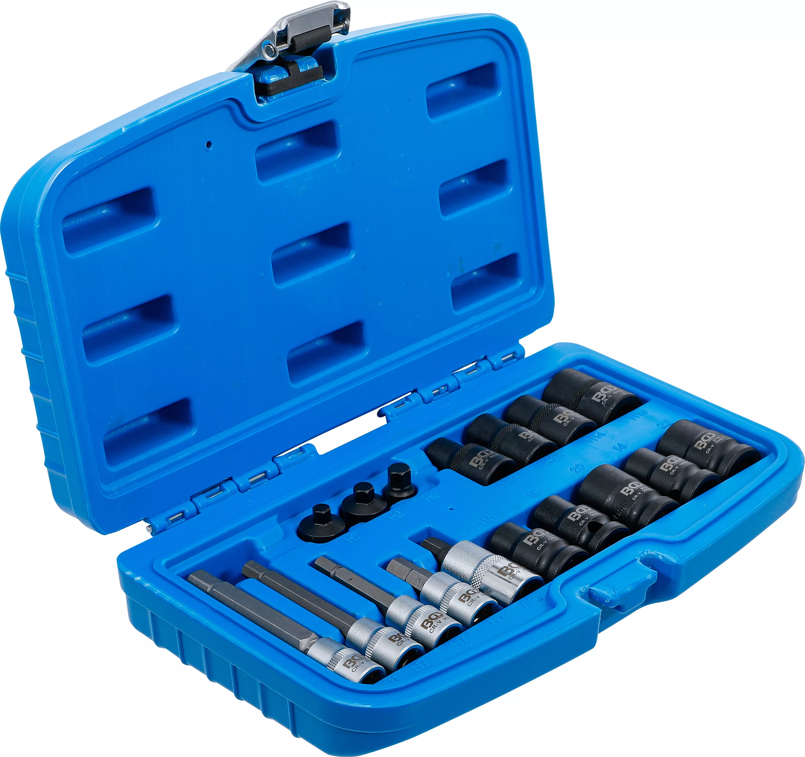 Set capete chei tubulare etriere frana si biti atasare | 17 piese [2]