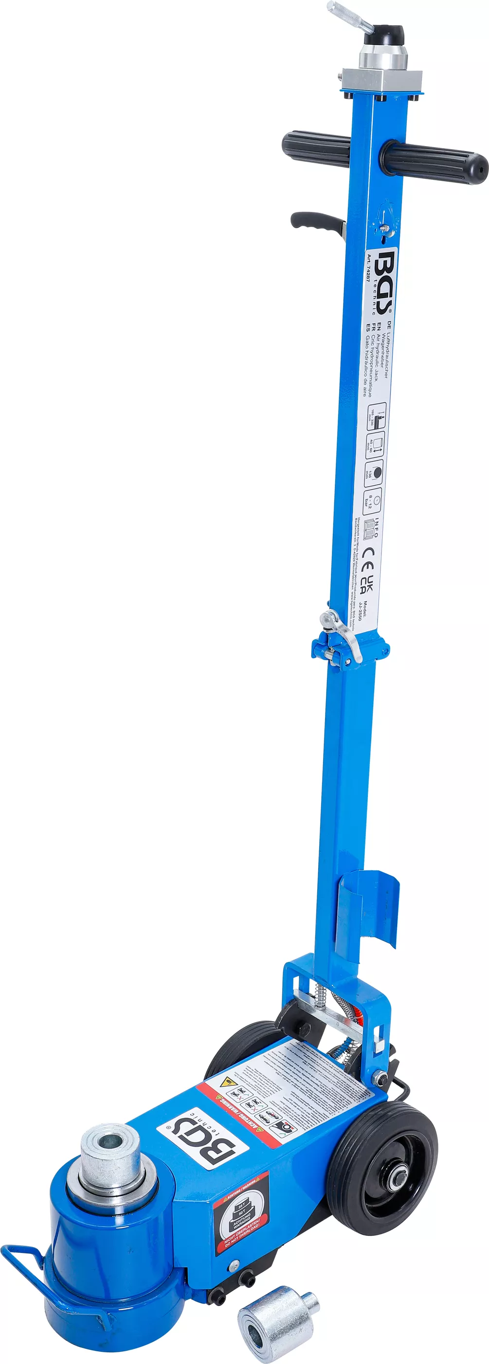 Cric vehicule | pneumatic-hidraulic | deplasabil | 25 / 50 t [2]