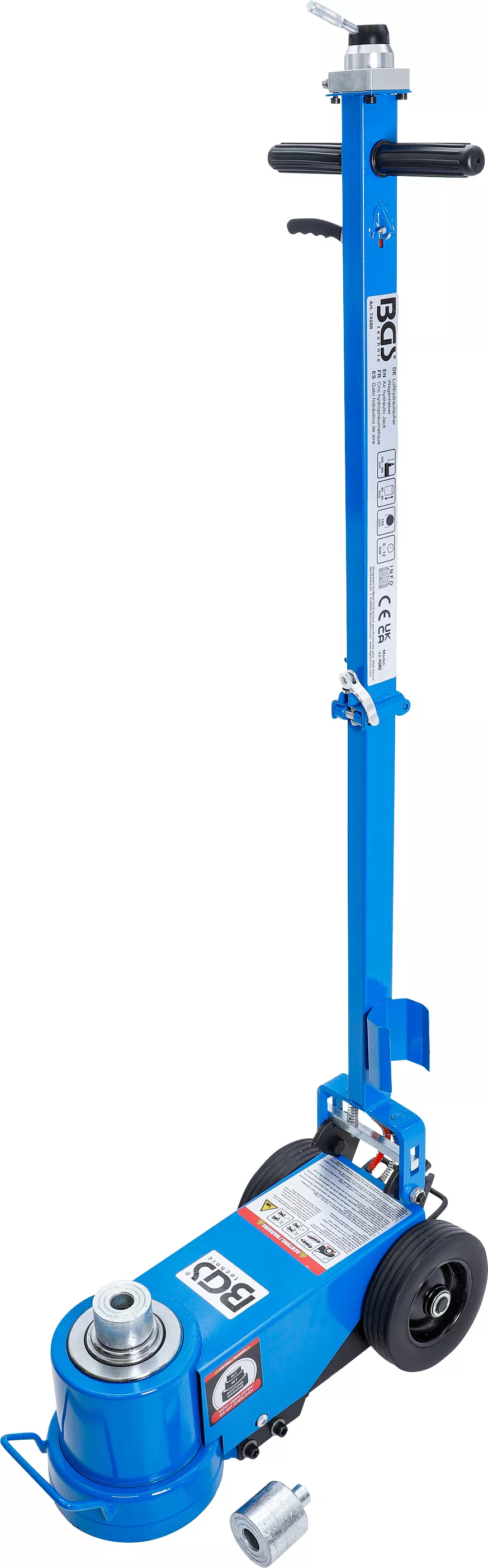 Cric vehicule | pneumatic-hidraulic | deplasabil | 40 / 80 t [2]
