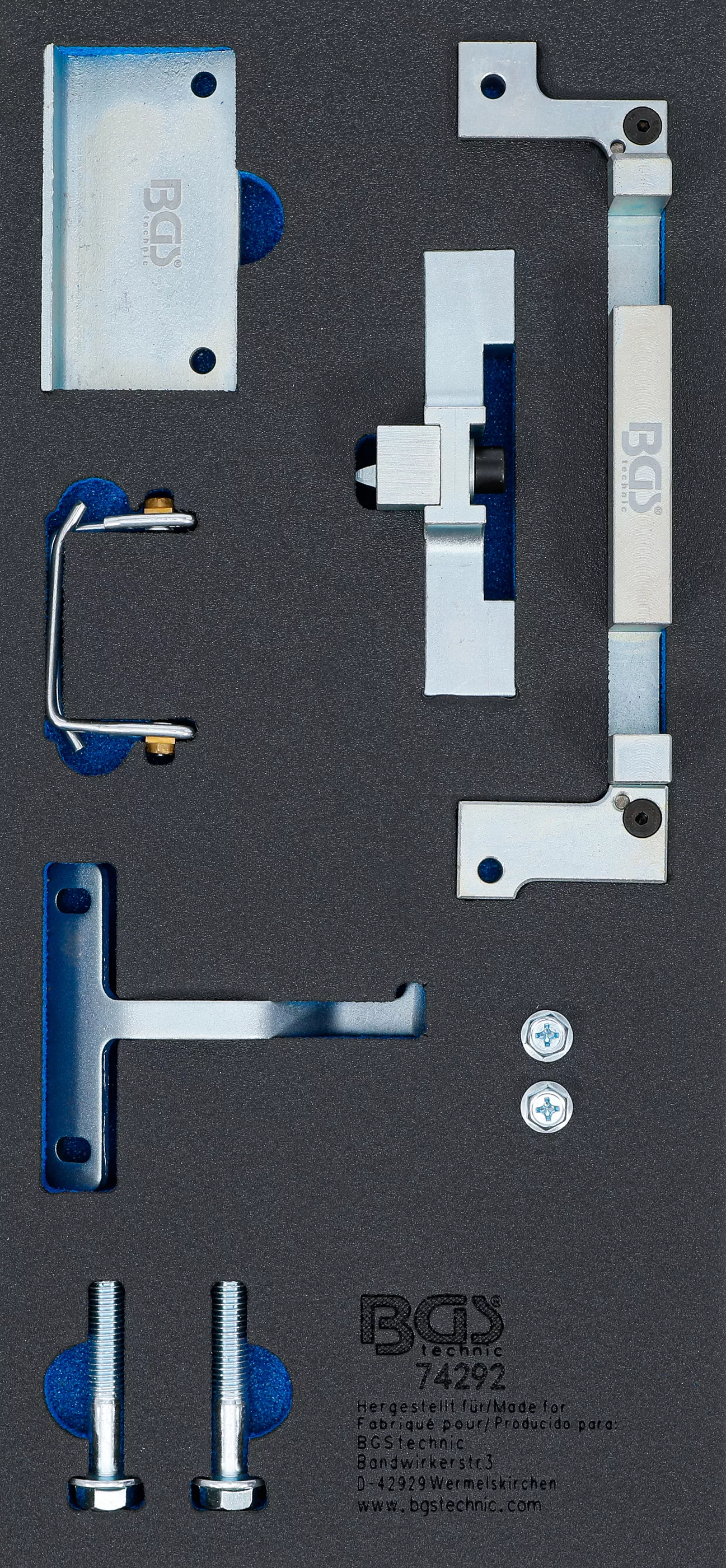 Cărucior atelier şi accesorii - Suport organizator pentru carucior 1/3: Set dispozitive reglare motor | pentru Ford 1.5L 3 cilindri Duratec