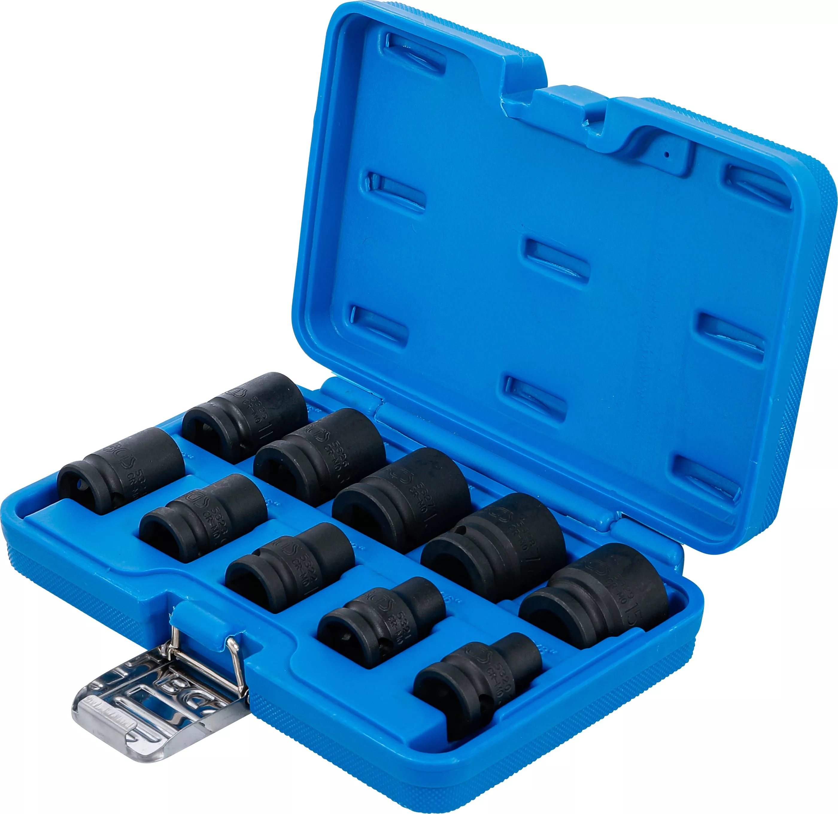 Set chei tubulare de impact 6 colturi | 12,5 mm (1/2") | 3/8 - 15/16" | Marimi in toli | 10 piese [3]