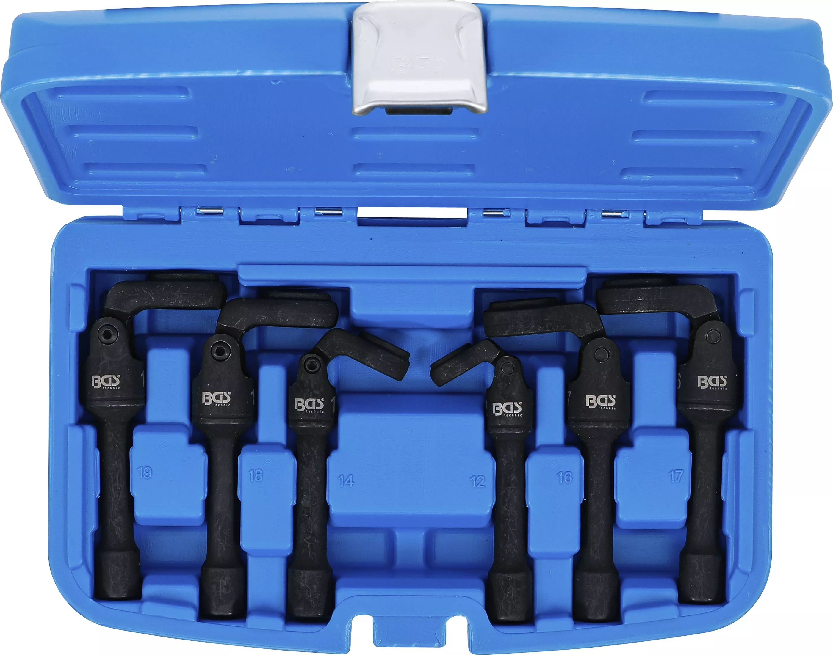 Set chei cu dinte | 10 mm (3/8") | cu articulatie | 6 piese [6]