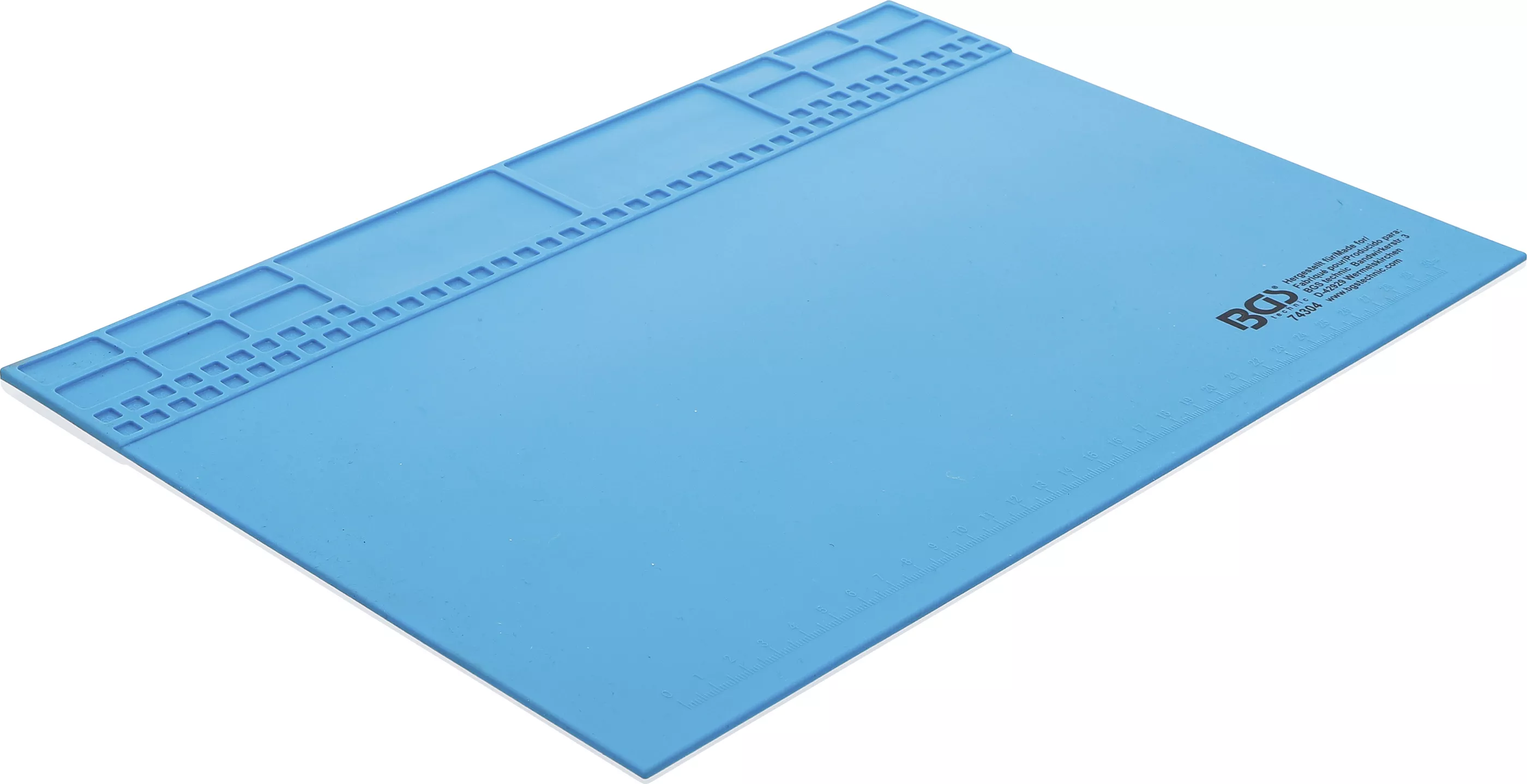 Cărucior atelier şi accesorii - Saltea de lucru din silicon | magnetica | 350 x 245 x 3 mm
