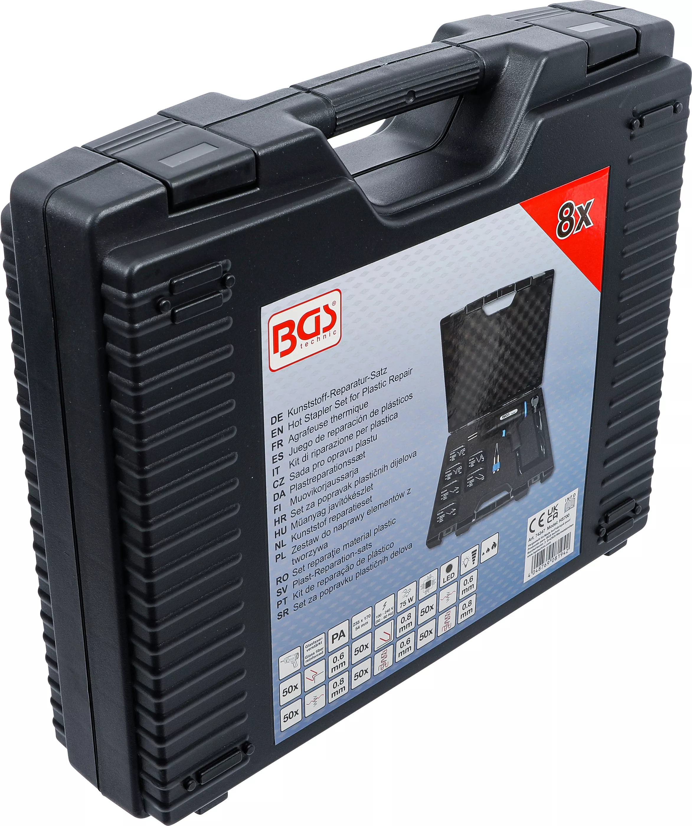 Set reparatie material plastic [9]