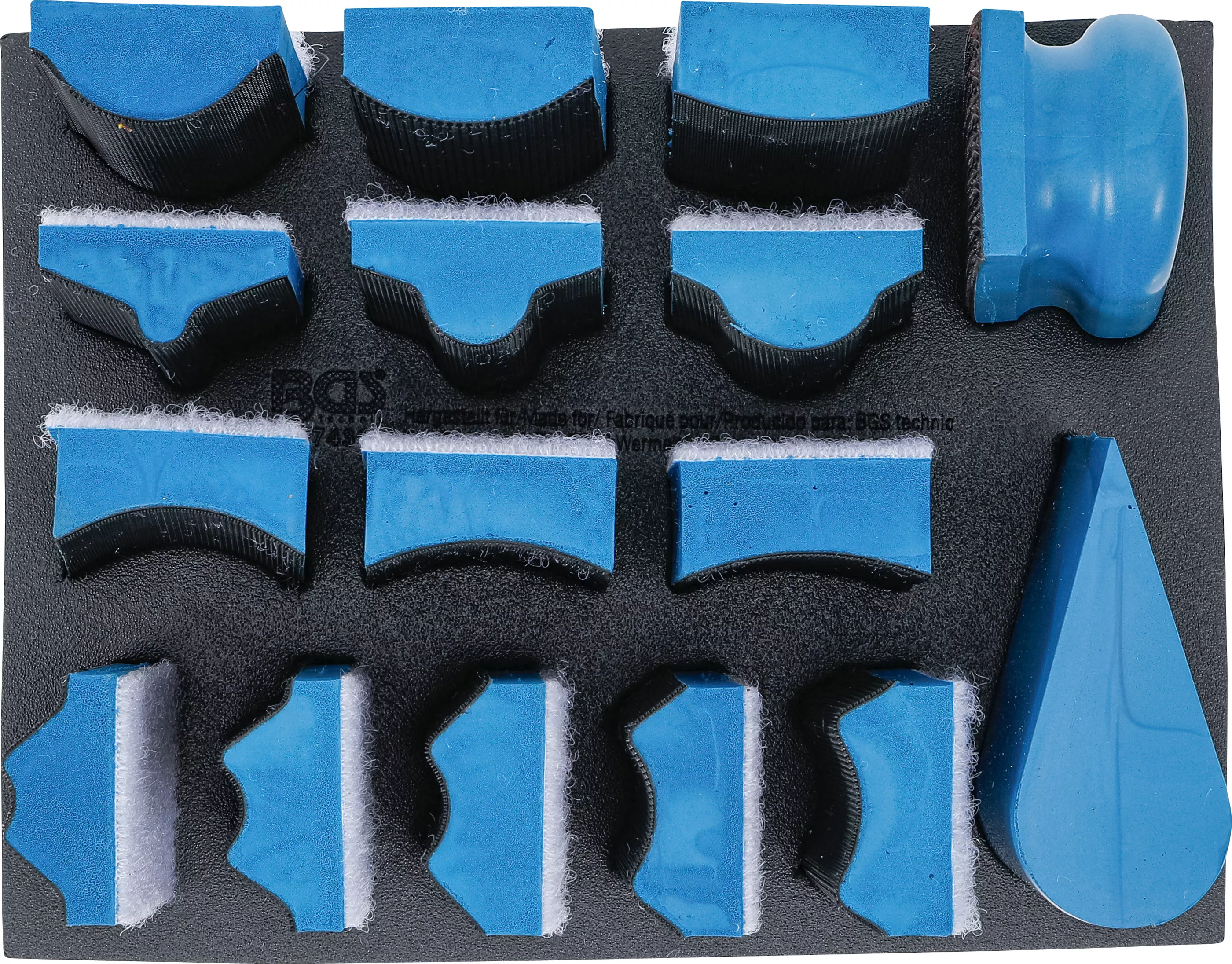 Set blocuri de slefuire cu scai | 16 piese [7]