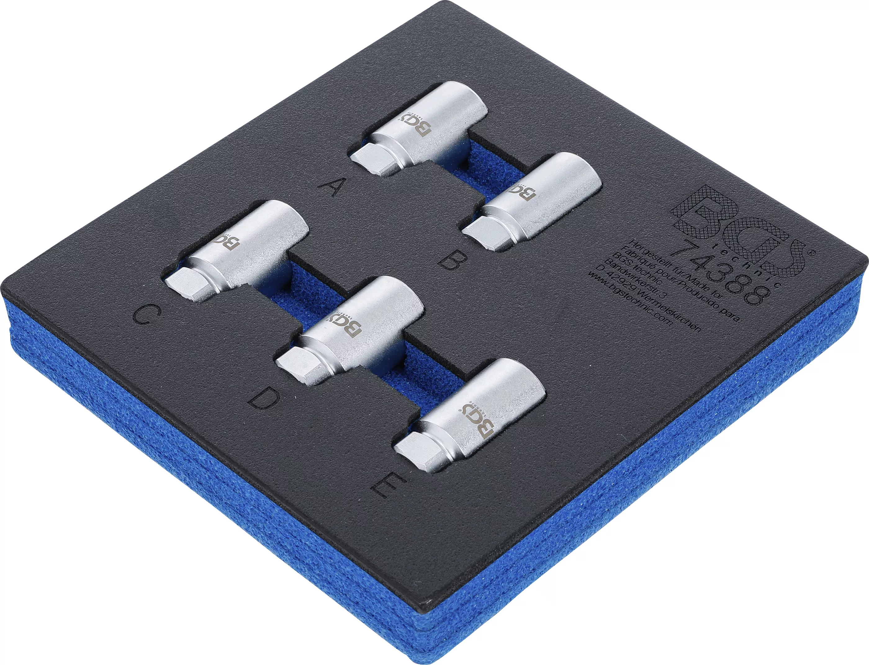 Suport organizator pentru carucior 1/6: Set chei desfacut antifurt pentru Tesla | 5 piese [3]