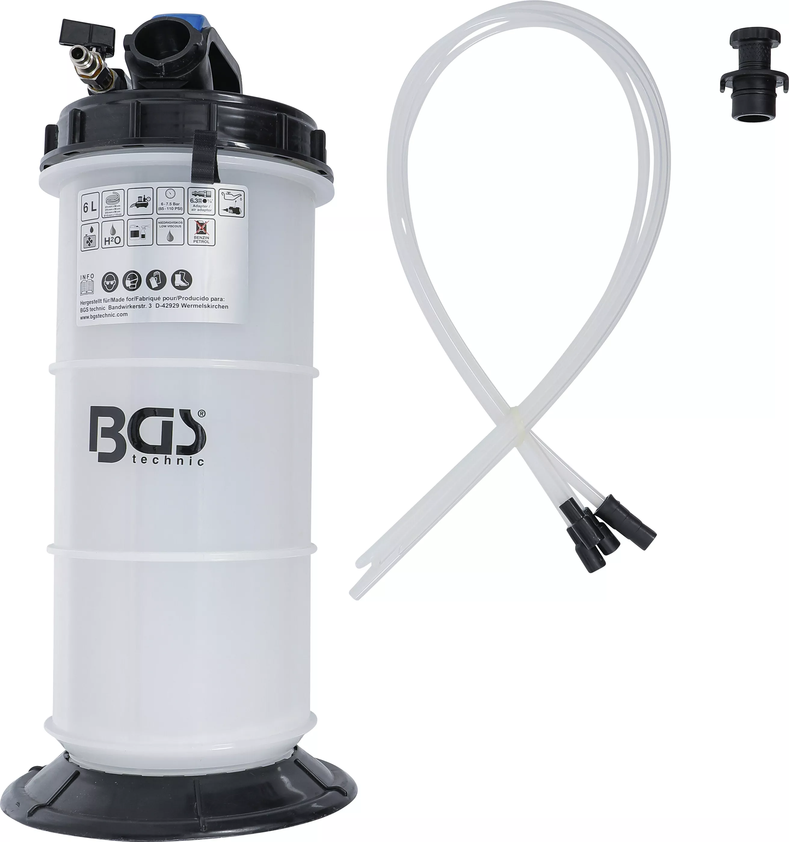 Pompa aspiratie vacuum | pneumatica | 6 l [4]