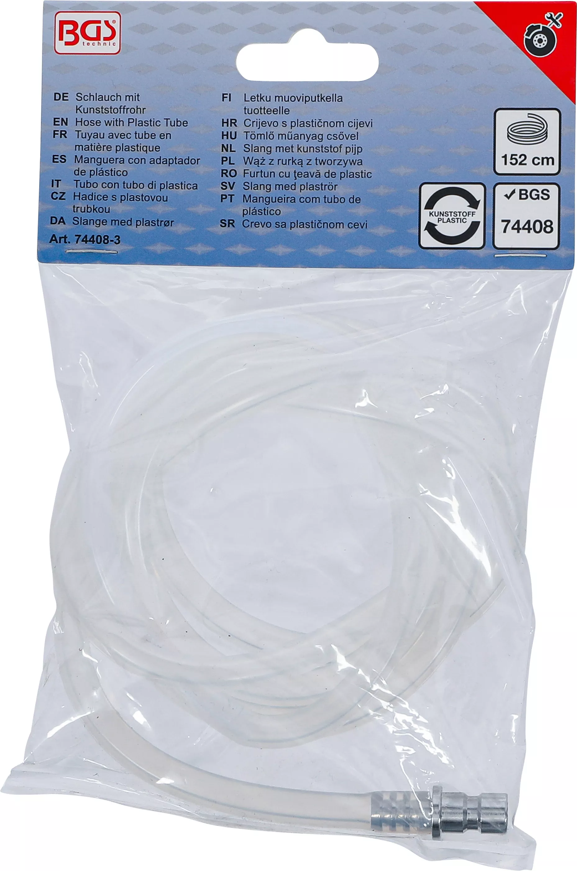 Furtun cu teava de plastic | pentru BGS 74408 [3]