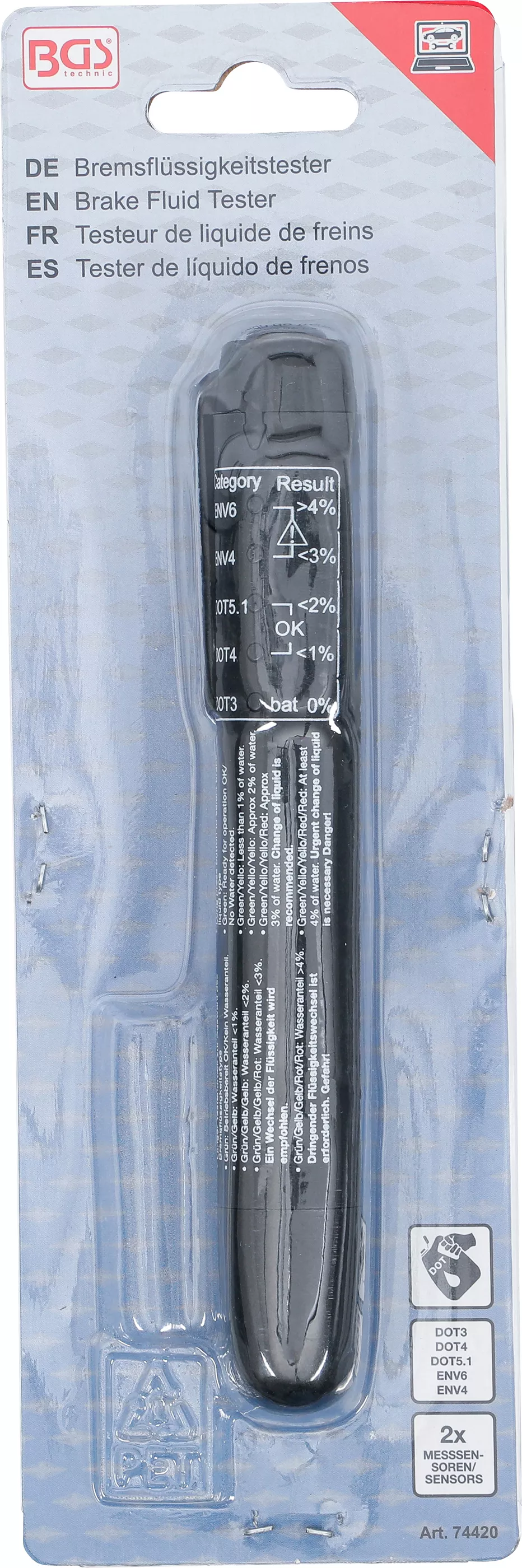 Tester lichid frana | pentru DOT si ENV [5]