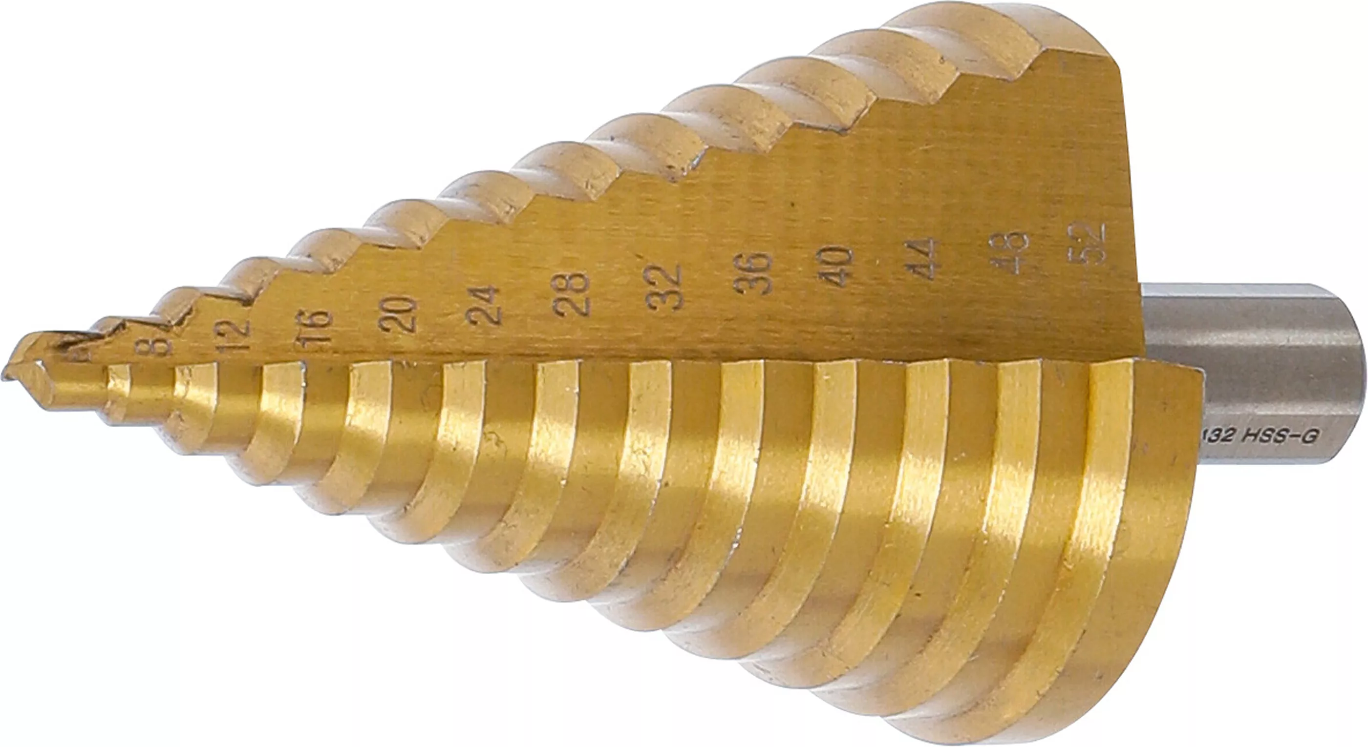 Burghie în trepte / burghie cu bit pentru cofraje - Burghiu in trepte | titan nitrurat | o 6 - 52 mm