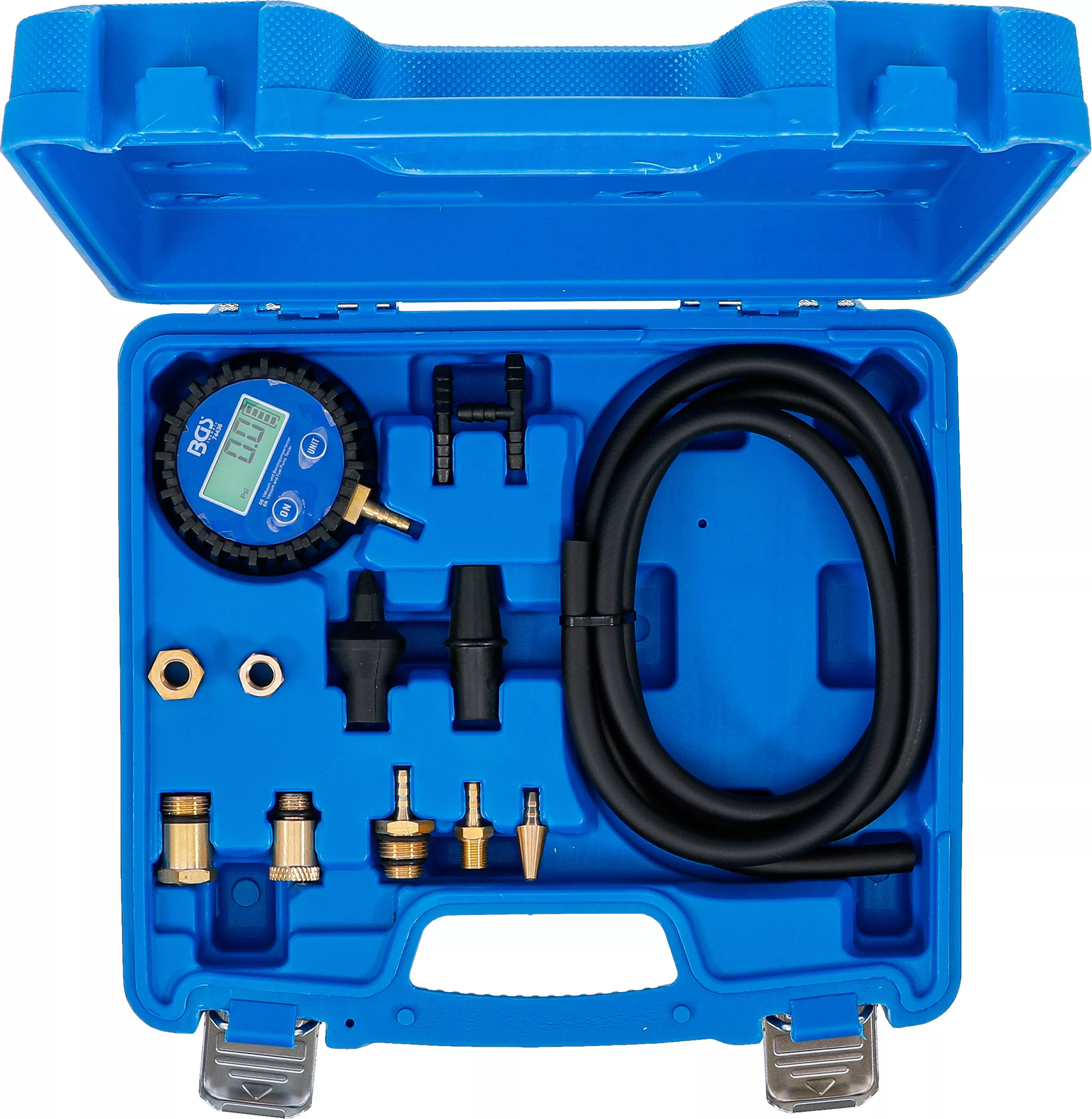Tester pompa de vacuum si de benzina | digital | cu set adaptoare [4]