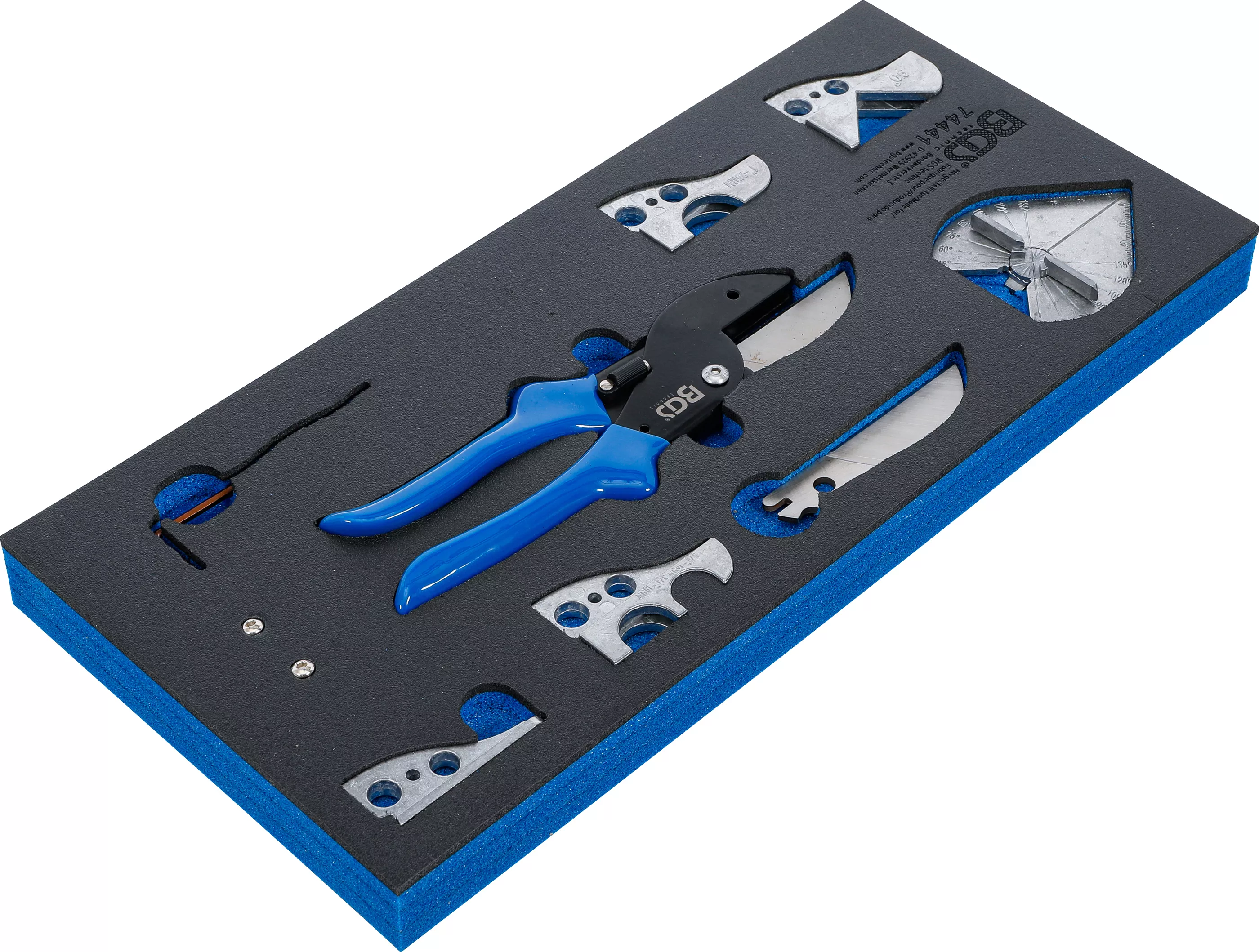 Suport organizator pentru carucior 1/3: Set foarfece multifunctionale si de retezat | pentru tevi de plastic | 8 piese [2]