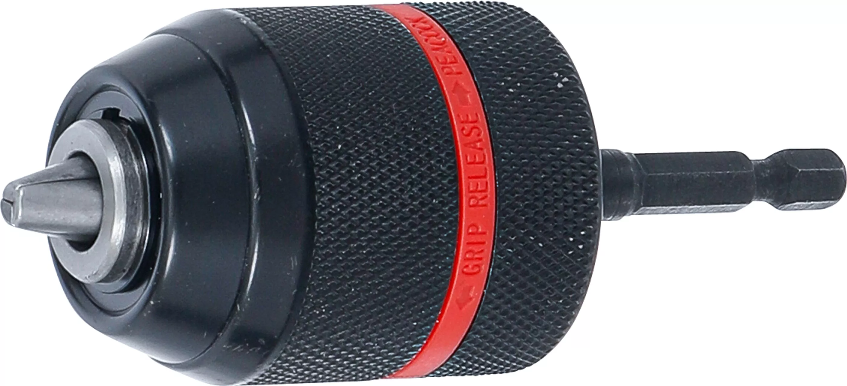 Mandrina strangere rapida | executie metalica | actionare hexagon exterior 6,3 mm (1/4") x 20 UNF | 0,8 - 10 mm [2]