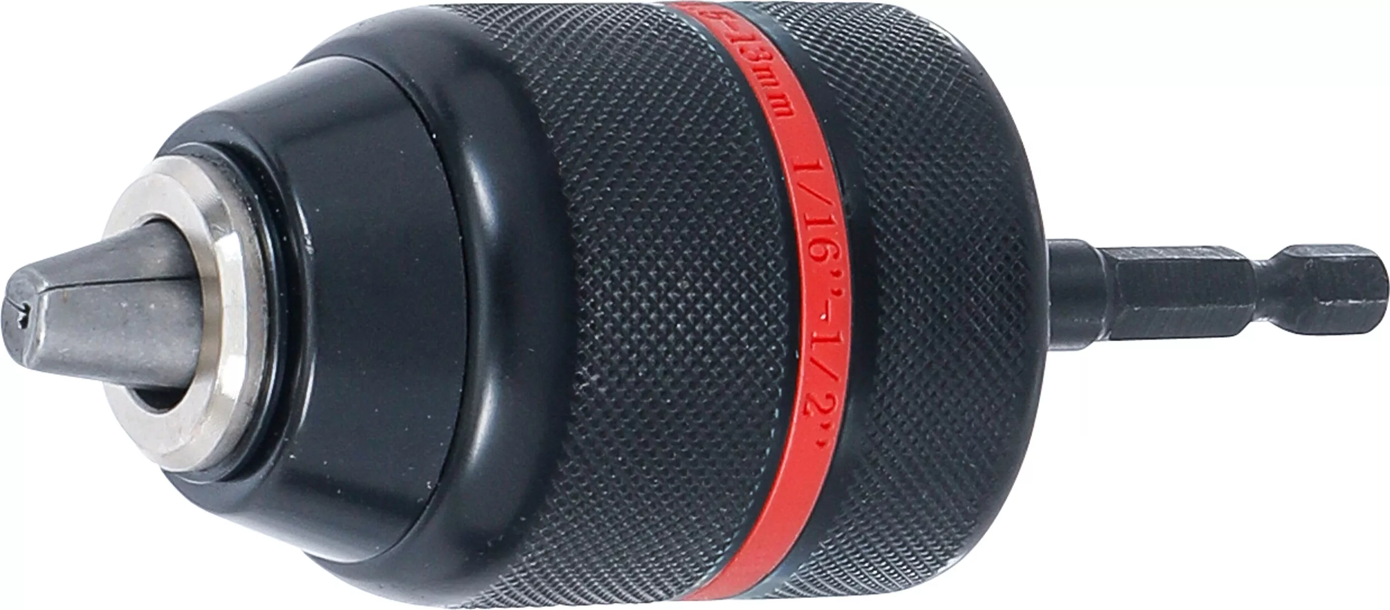 Mandrina strangere rapida | executie metalica | actionare hexagon exterior 6,3 mm (1/4") x 20 UNF | 1,5 - 13 mm [2]