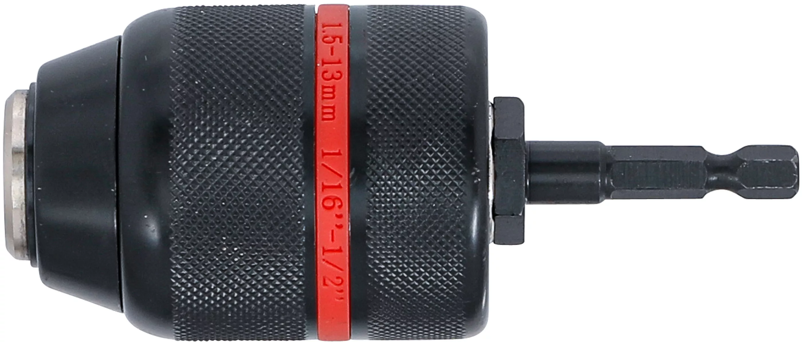 Mandrina strangere rapida | executie metalica | actionare hexagon exterior 6,3 mm (1/4") x 20 UNF | 1,5 - 13 mm [4]