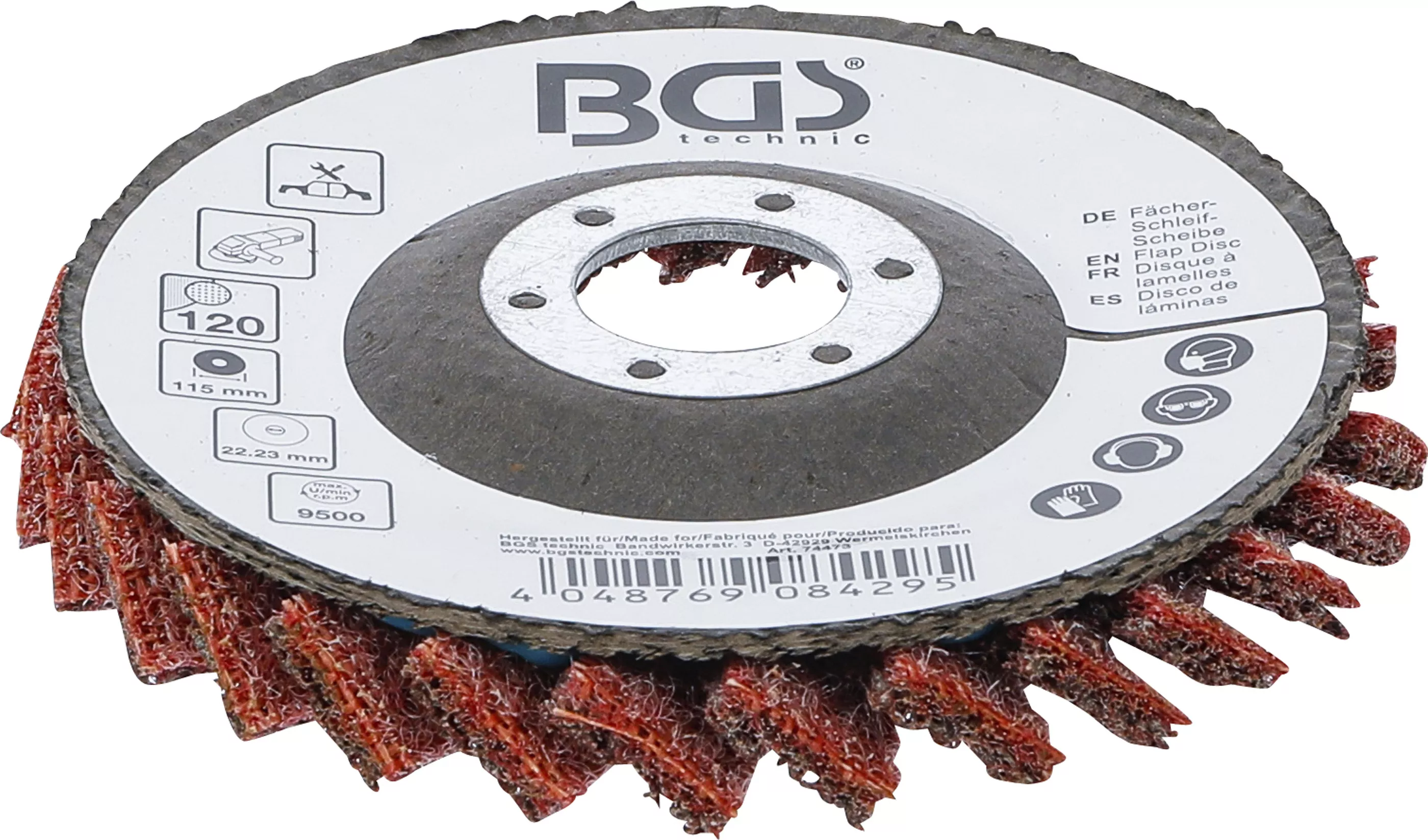 Disc slefuire evantai | Pasla | o 115 mm | Granulatie 120 [3]