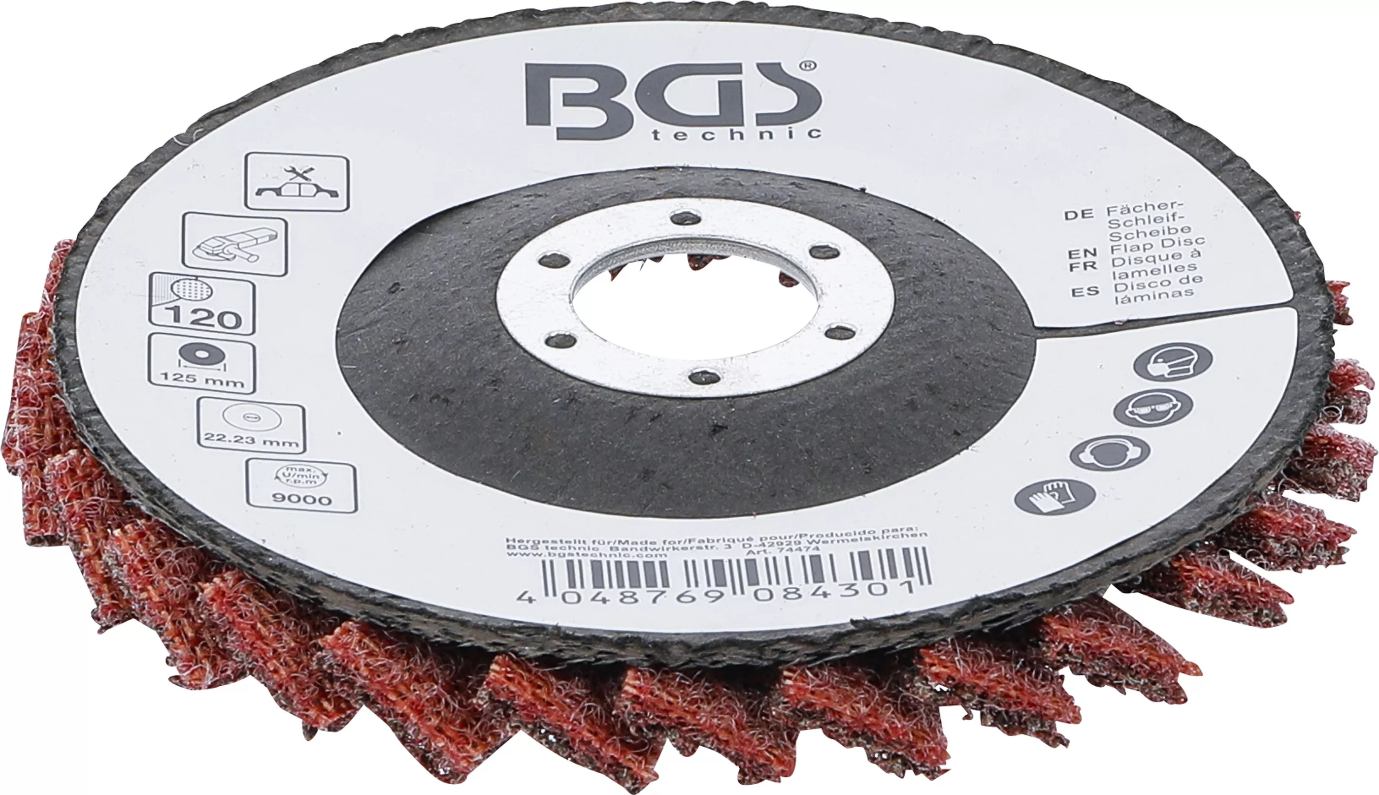 Disc slefuire evantai | Pasla | o 125 mm | Granulatie 120 [3]