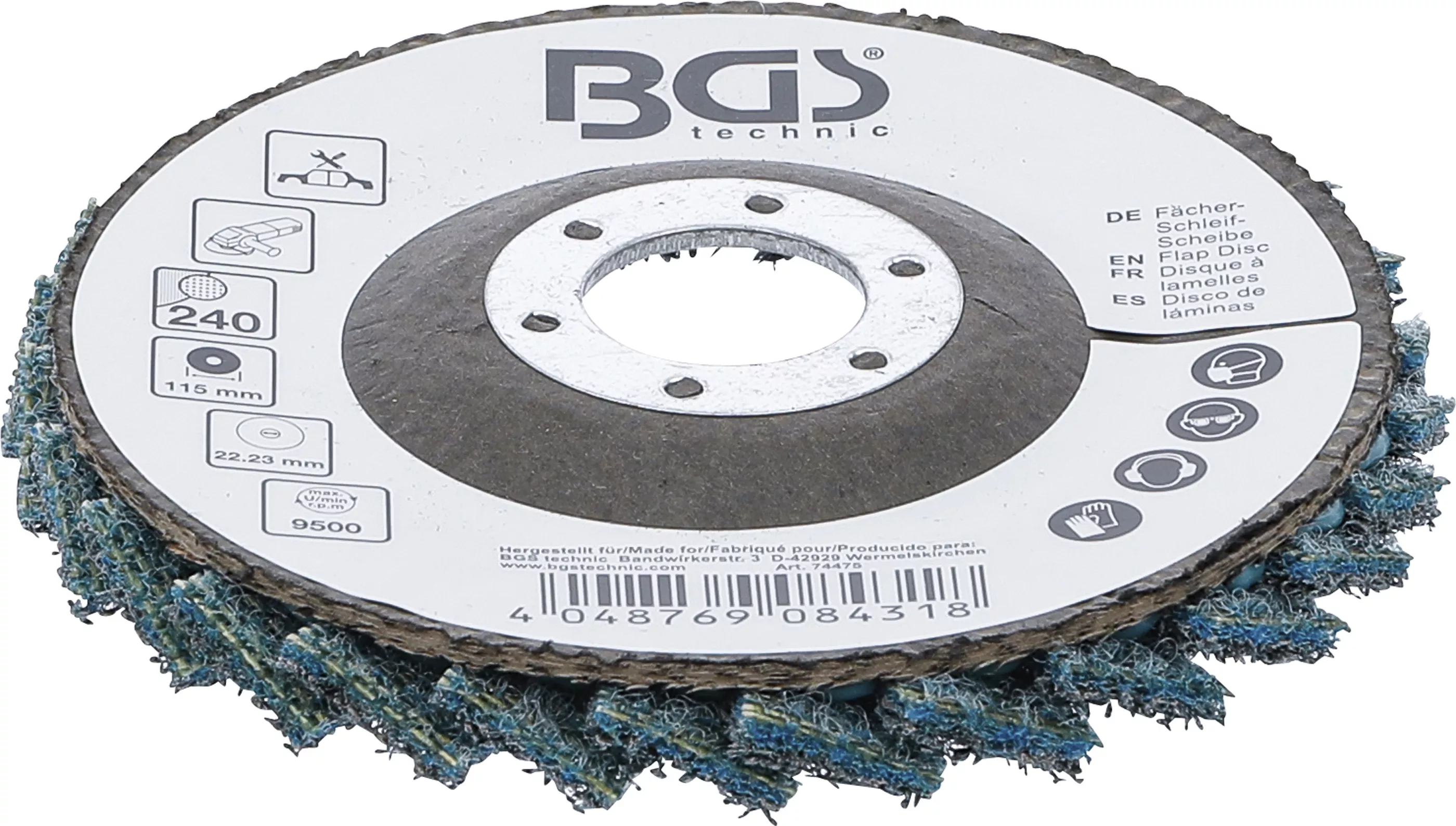 Disc slefuire evantai | Pasla | o 115 mm | Granulatie 240 [3]