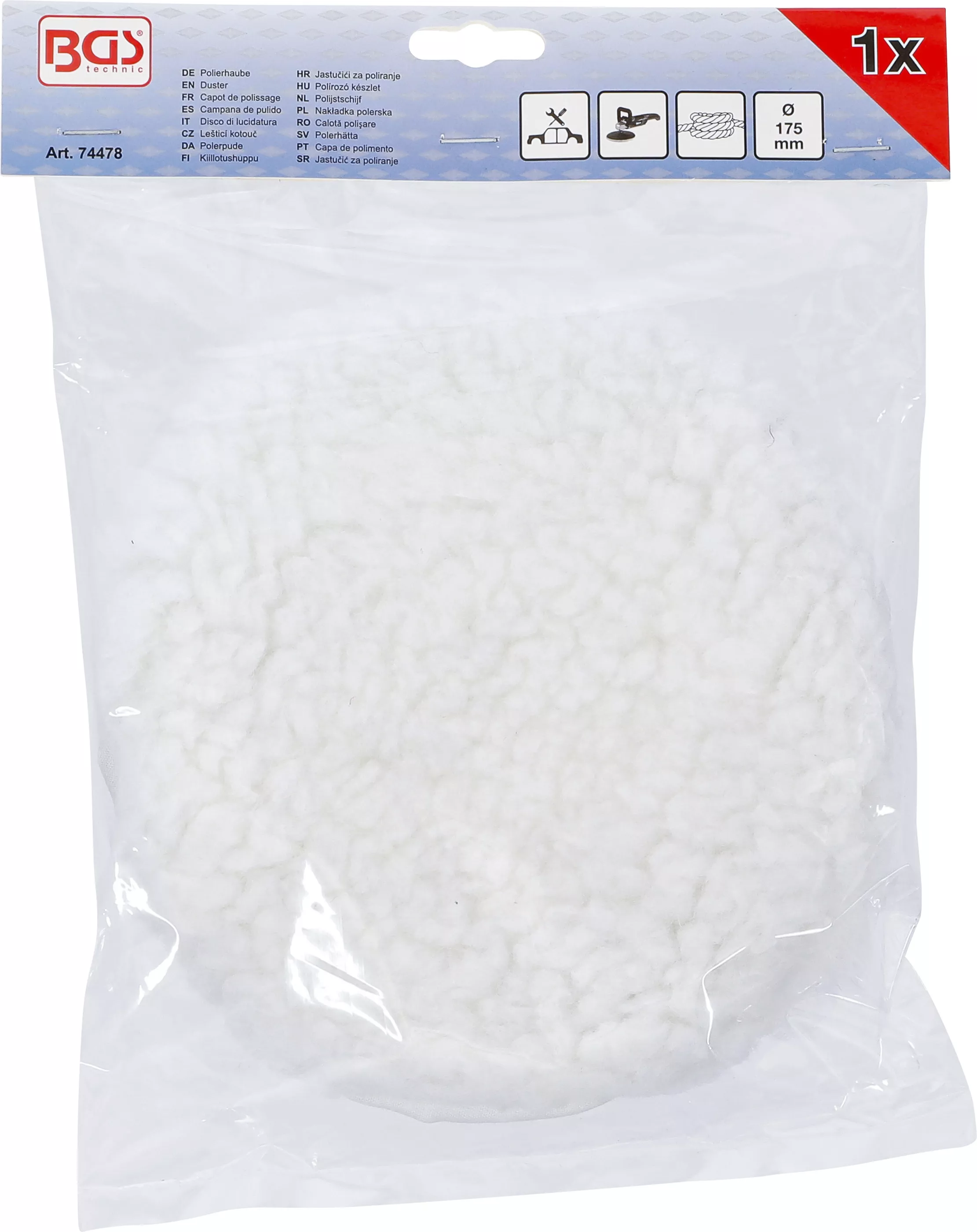 Calota polisare | cu siret de tragere | o 175 mm [4]