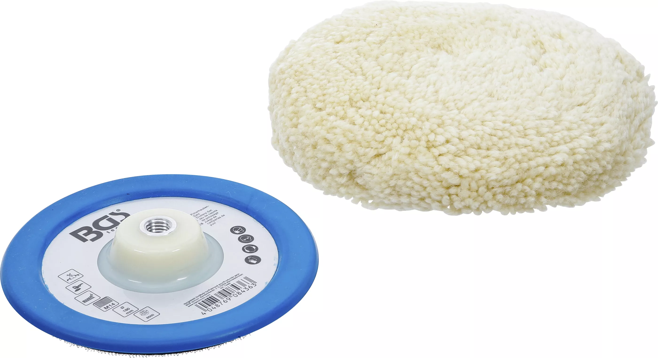 Şlefuire şi polizare - Set calote polisare | o 180 mm | 2 piese