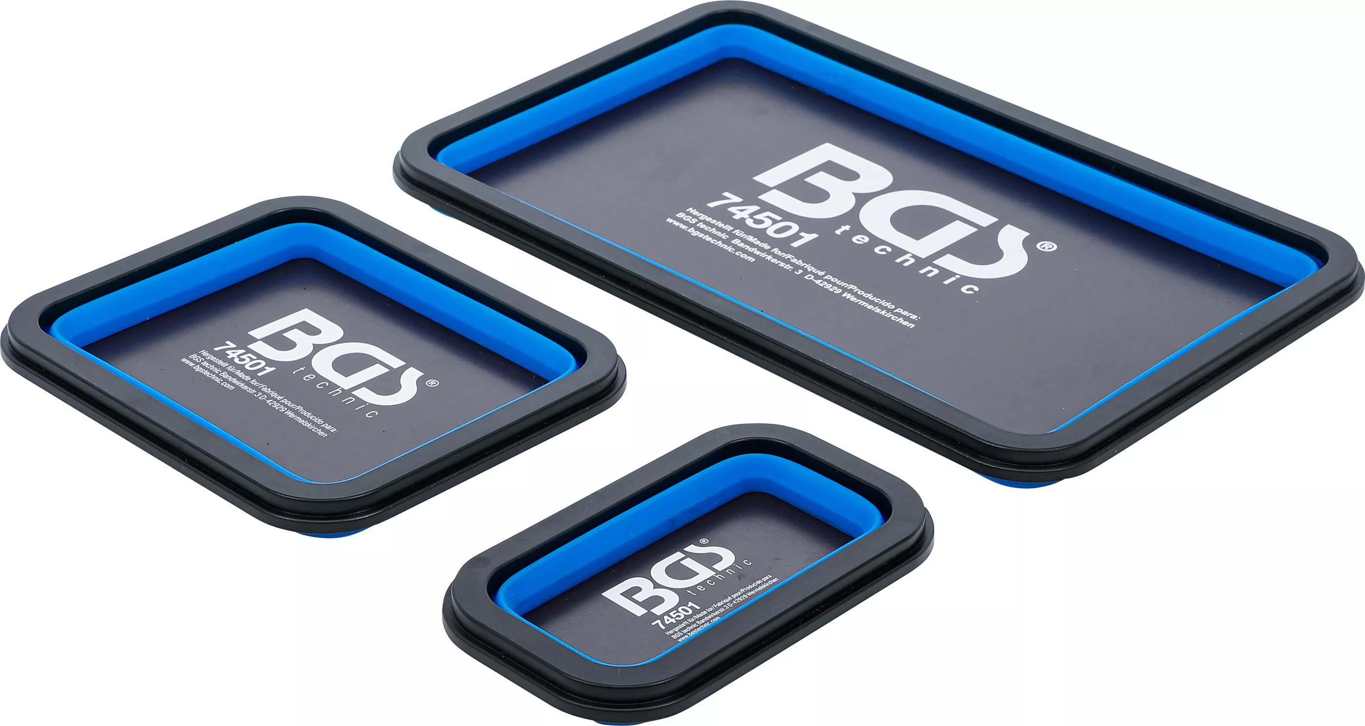 Set tavi magnetice | Silicon | pliabil | 3 piese [6]