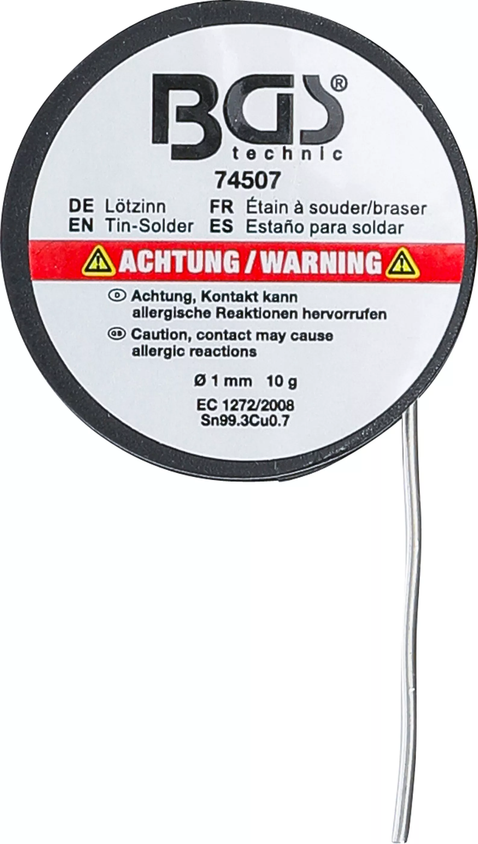 Cositor de lipit | pe rola | fara plumb | o 1 mm | 10 g [3]