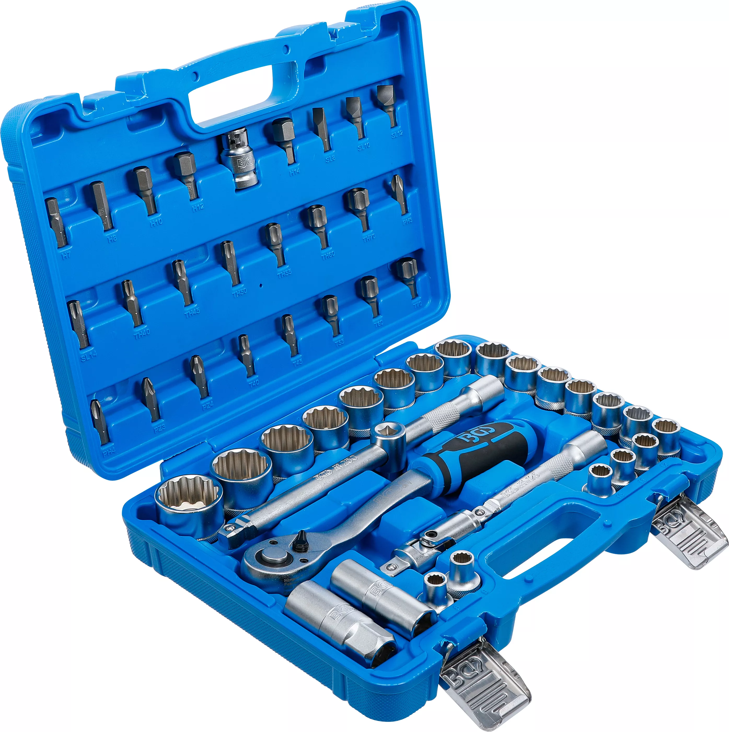 Set chei tubulare 12 colturi | Antrenare 12,5 mm (1/2") | 8 - 32 mm | 51 piese [2]