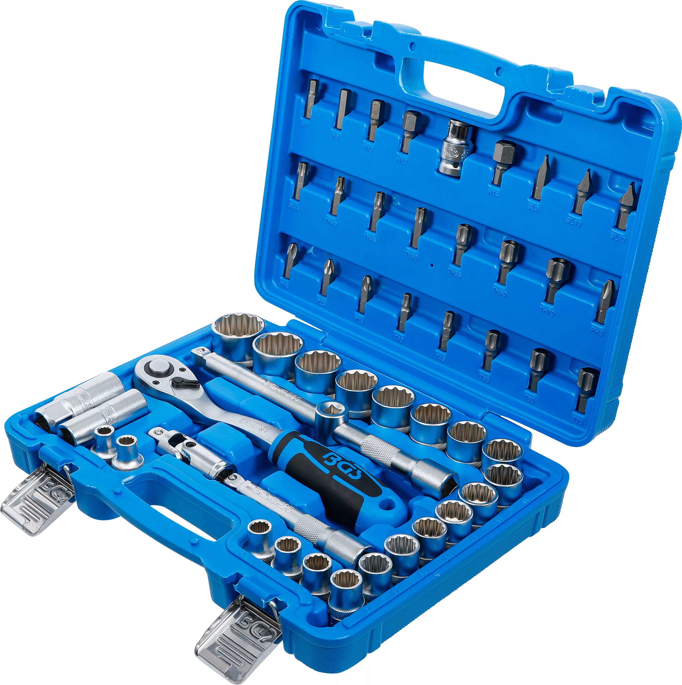 Set chei tubulare 12 colturi | Antrenare 12,5 mm (1/2") | 8 - 32 mm | 51 piese [3]