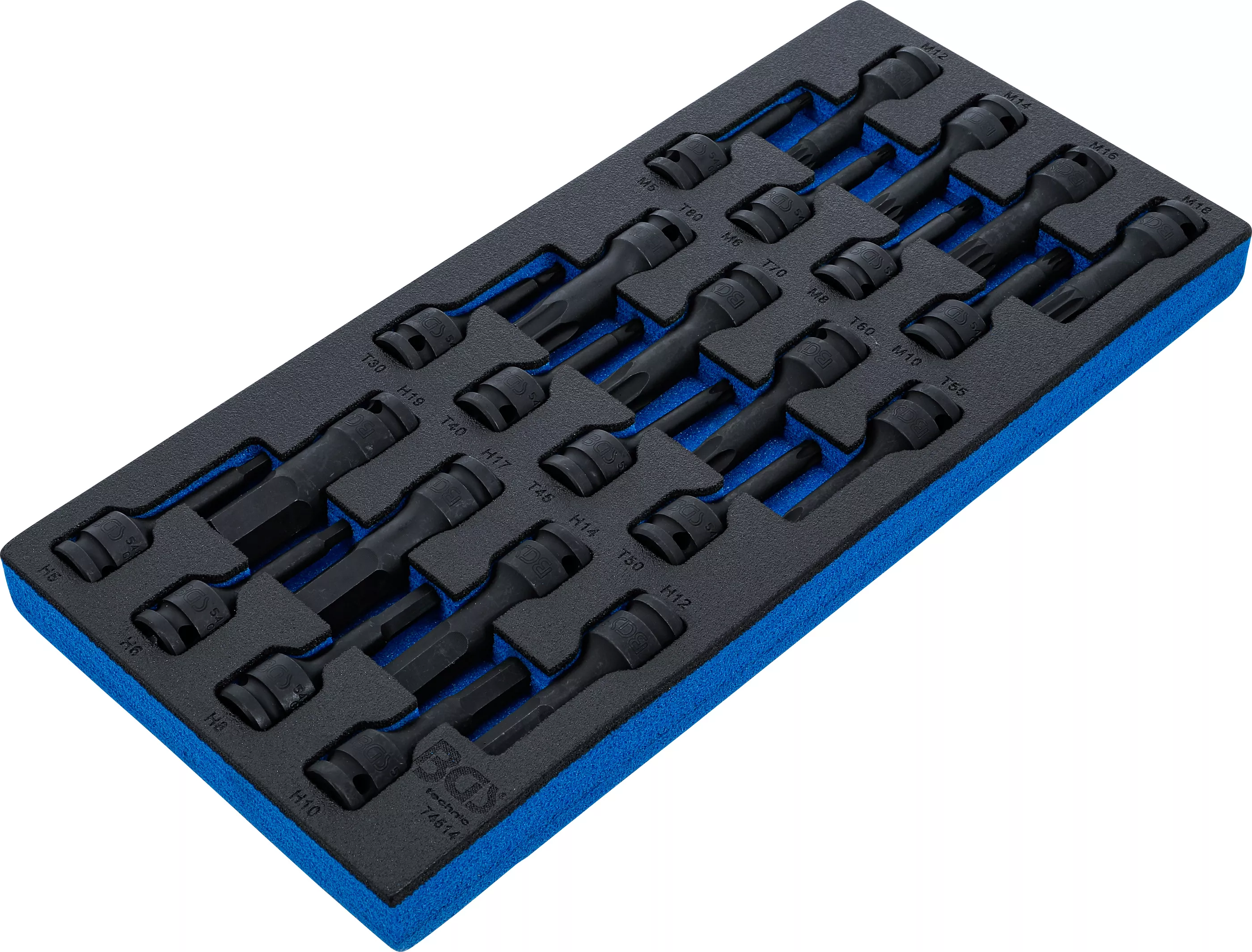Suport organizator pentru carucior 1/3: Set capete biti de impact | 12,5 mm (1/2") | 24 piese [2]