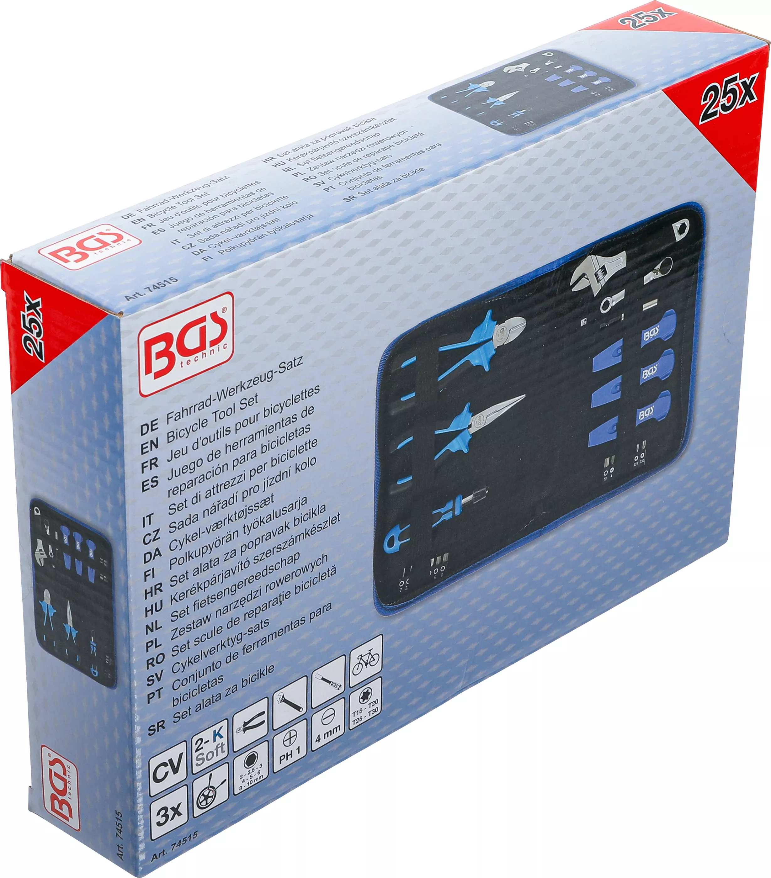 Set scule de reparatie bicicleta | 26 piese [9]
