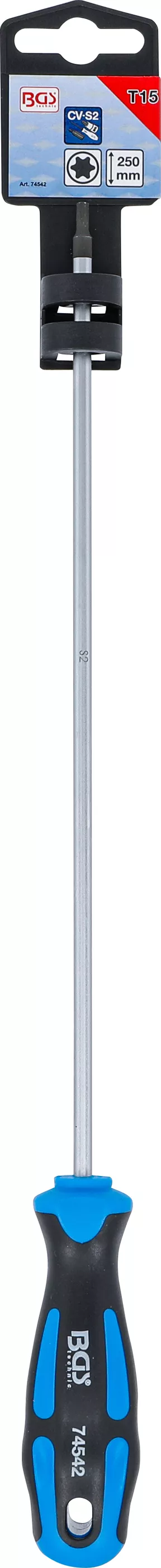surubelnita | Profil T (pentru Torx) T15 | Lungime lama 250 mm [4]