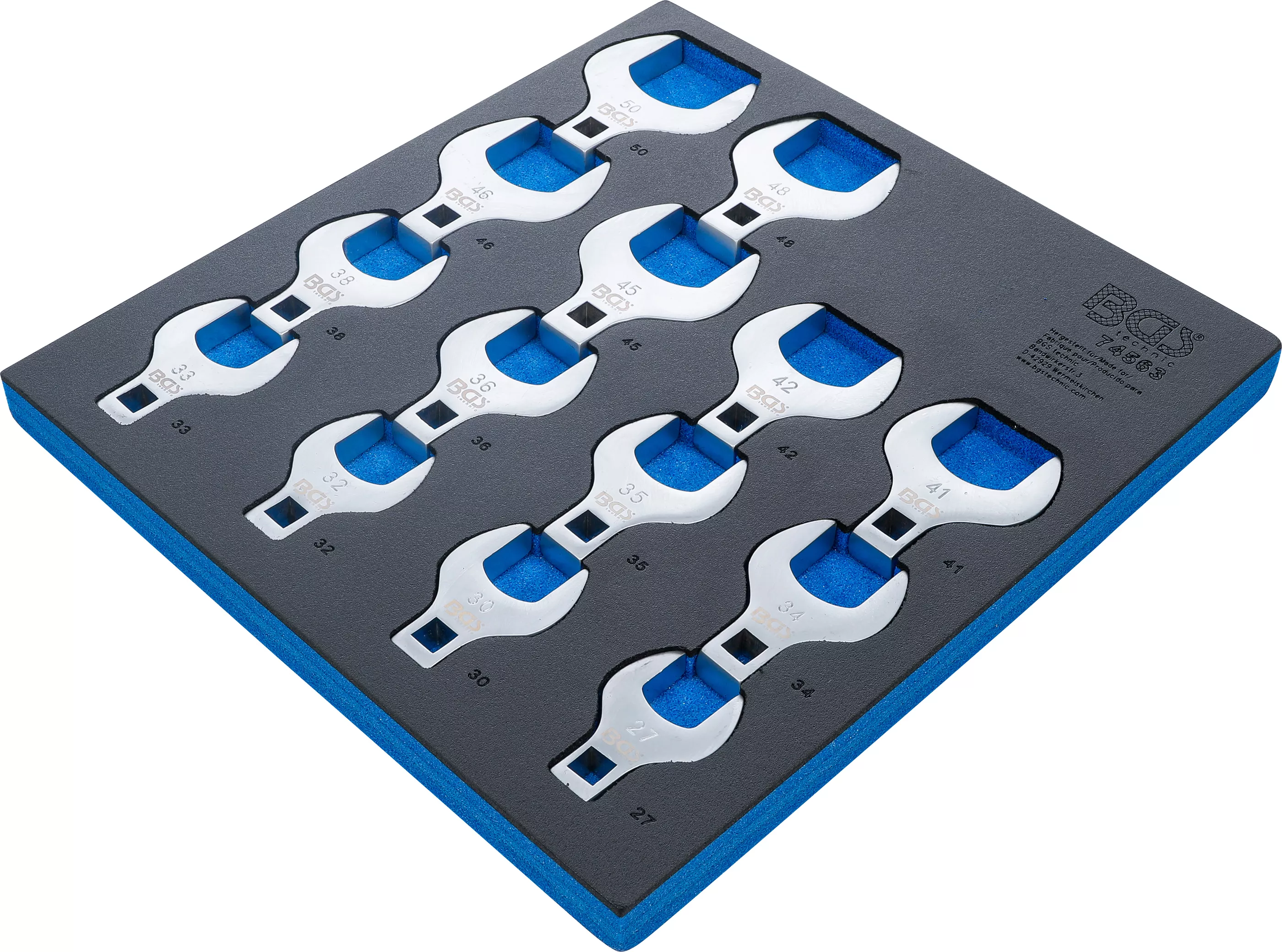 Suport organizator pentru carucior 2/3: Set chei cu dinte | 12,5 mm (1/2") | 14 piese [2]