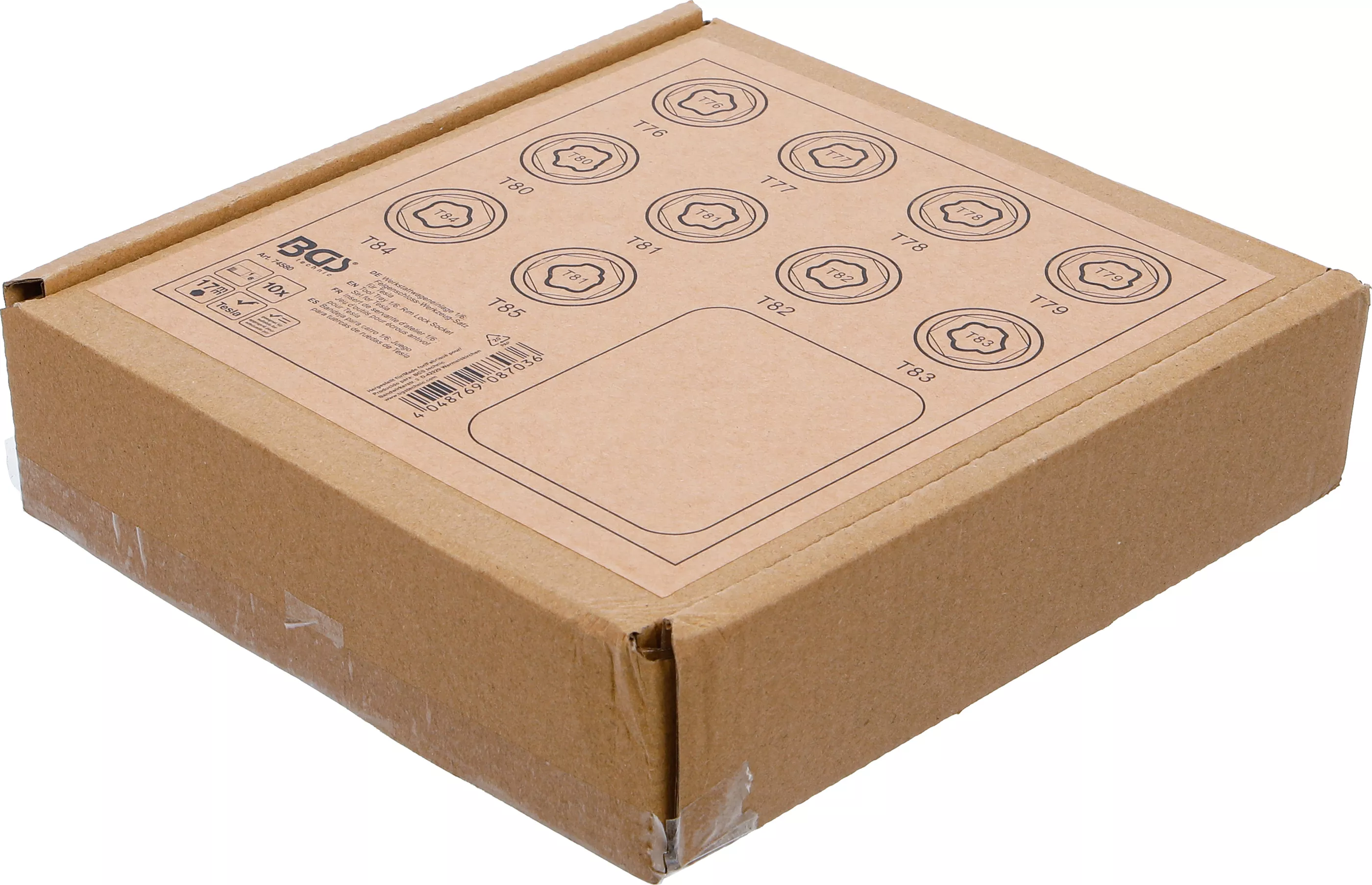 Suport organizator pentru carucior 1/6: Set chei desfacut antifurt pentru Tesla | 10 piese [3]