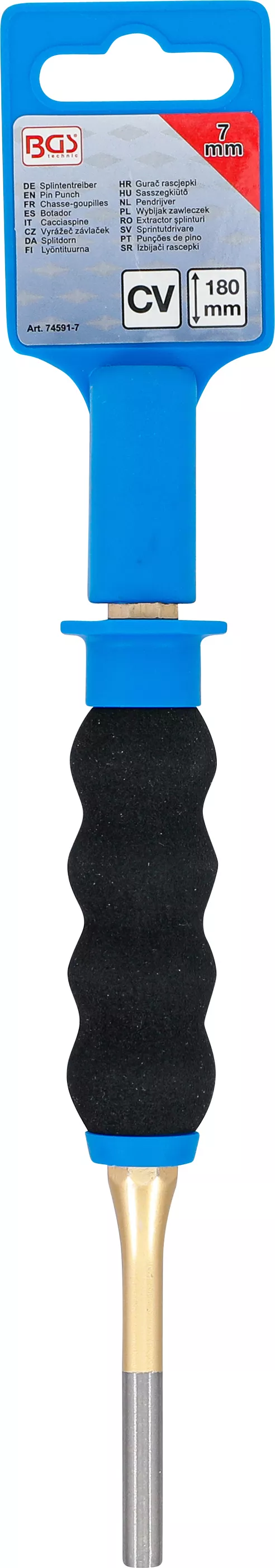Extractor splinturi | cu protectie pentru maini | 180 mm | 7 mm [6]