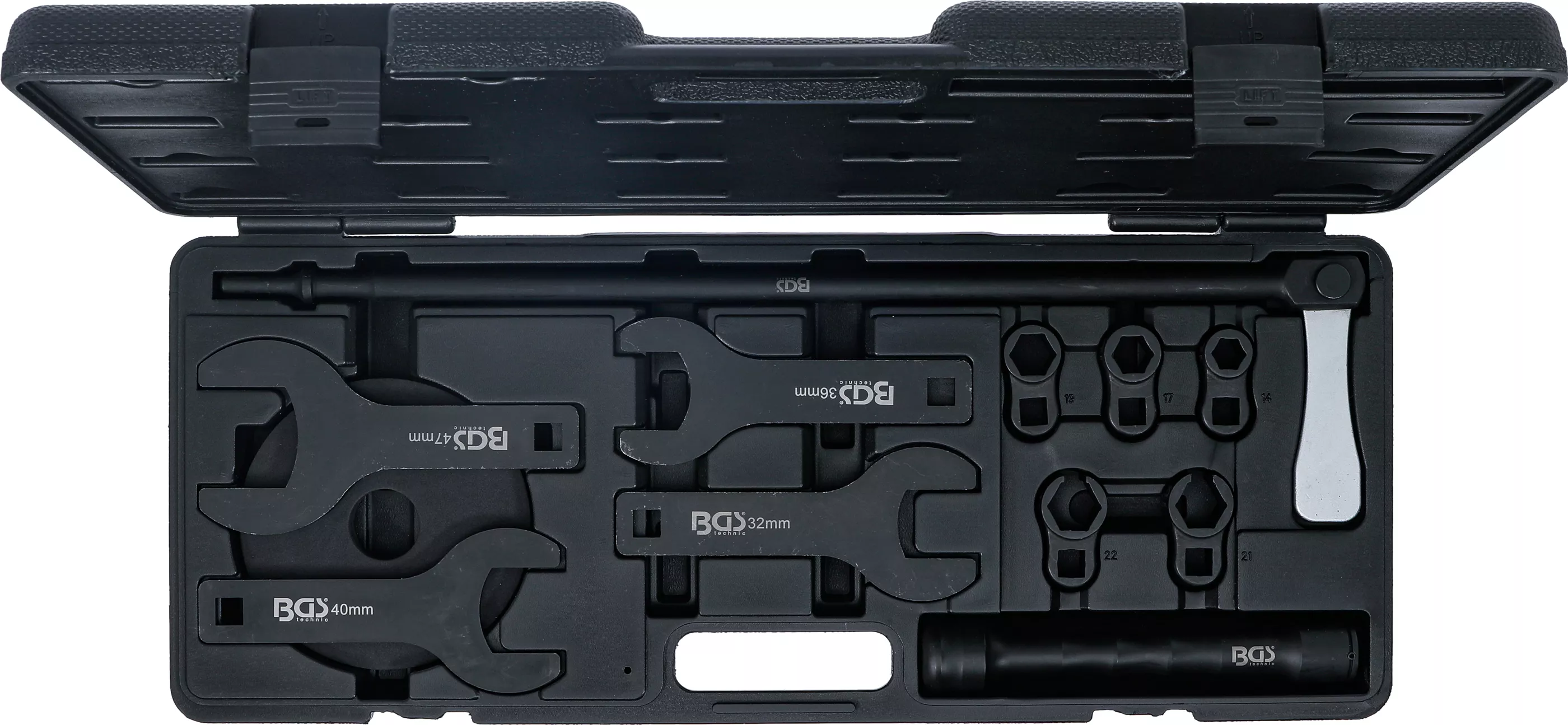 Set dispozitiv de desfacere prin impact cu forta | pentru ciocan pneumatic | 12 piese [5]