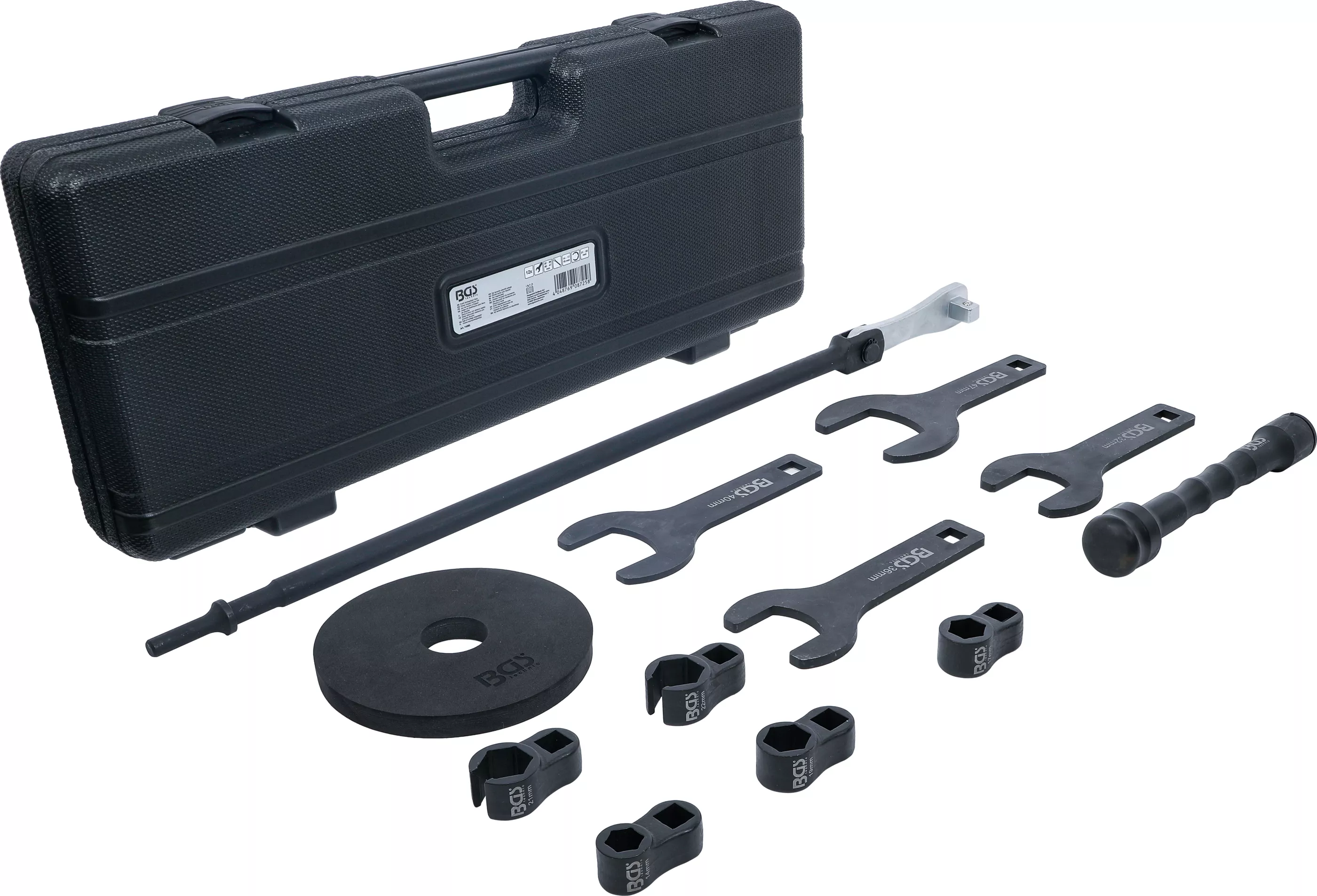 Scule - Set dispozitiv de desfacere prin impact cu forta | pentru ciocan pneumatic | 12 piese