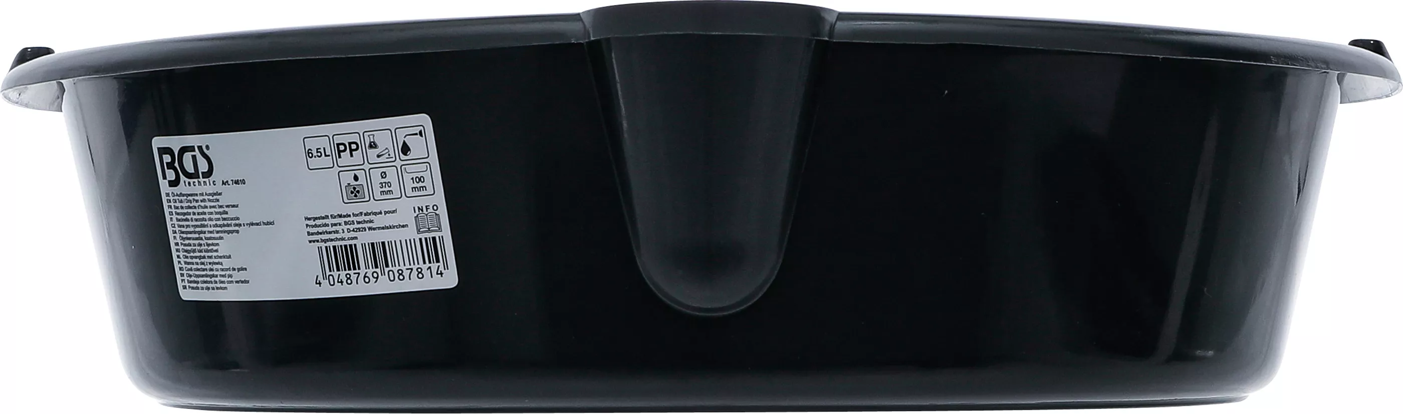 Cuva colectare ulei cu racord de golire | 6,5 l [4]