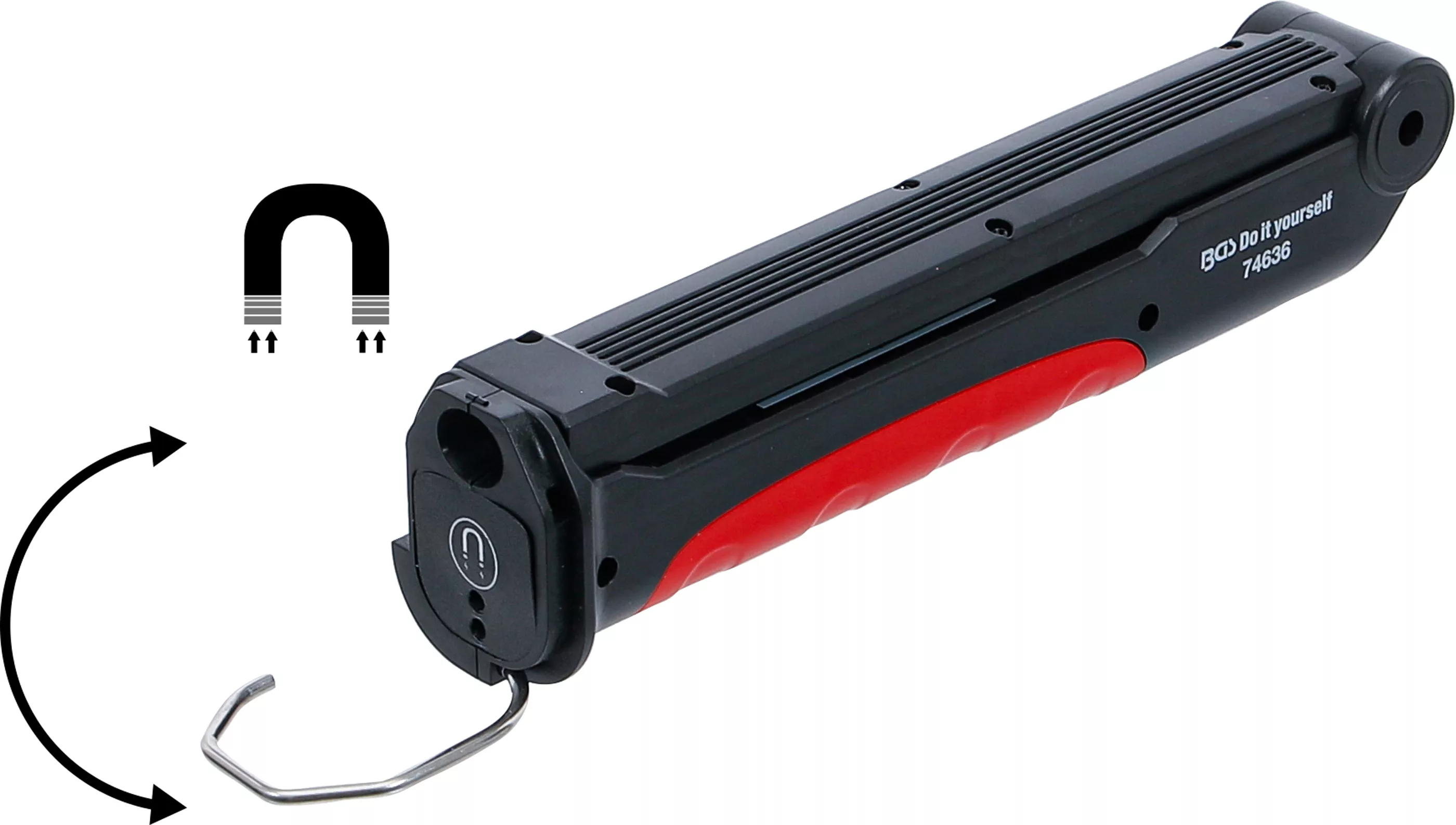 Lampa in unghi | COB-LED | 6,5 W | cu statie de incarcare [6]