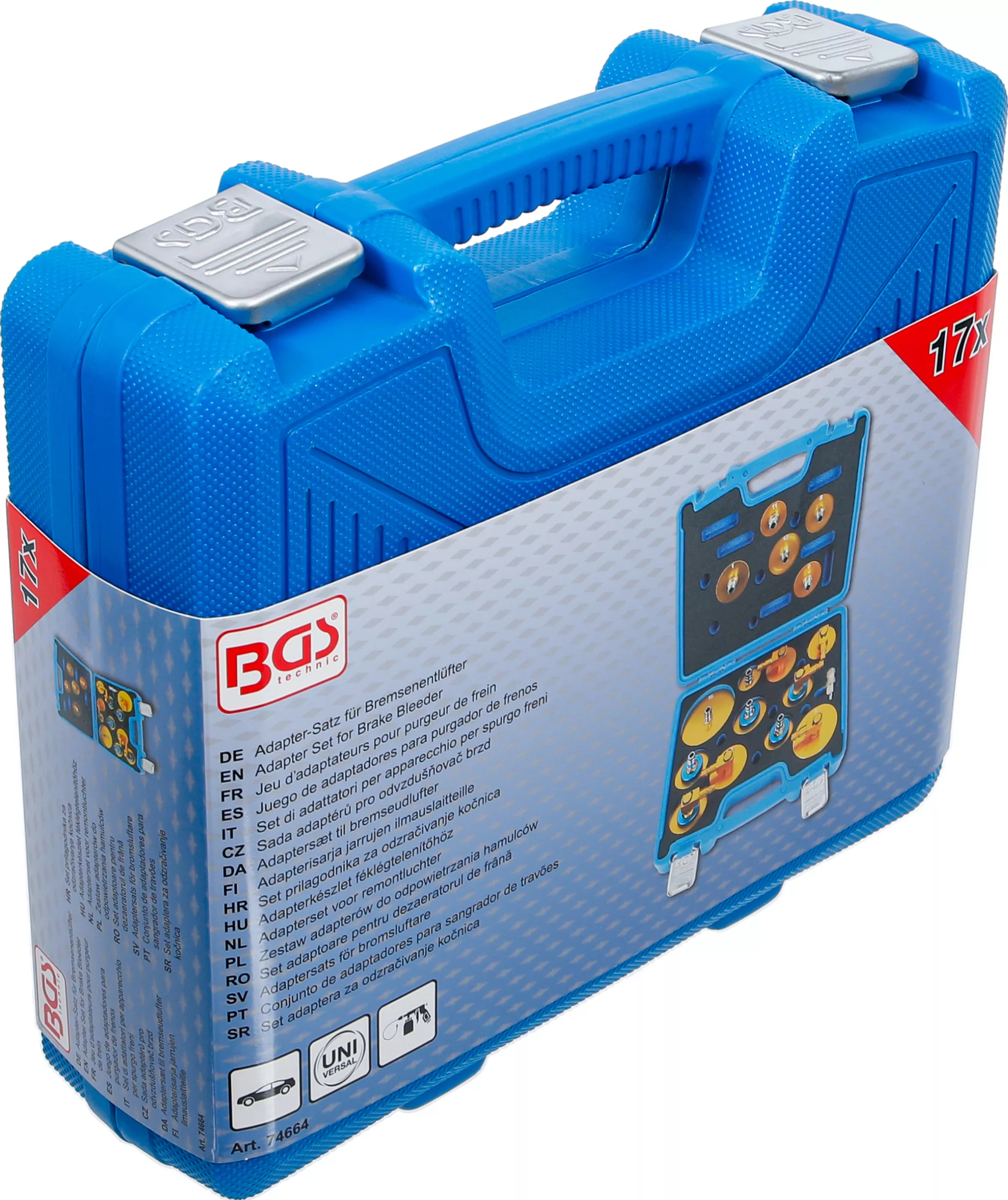 Set adaptoare pentru dezaeratorul de frana | 17 piese [6]