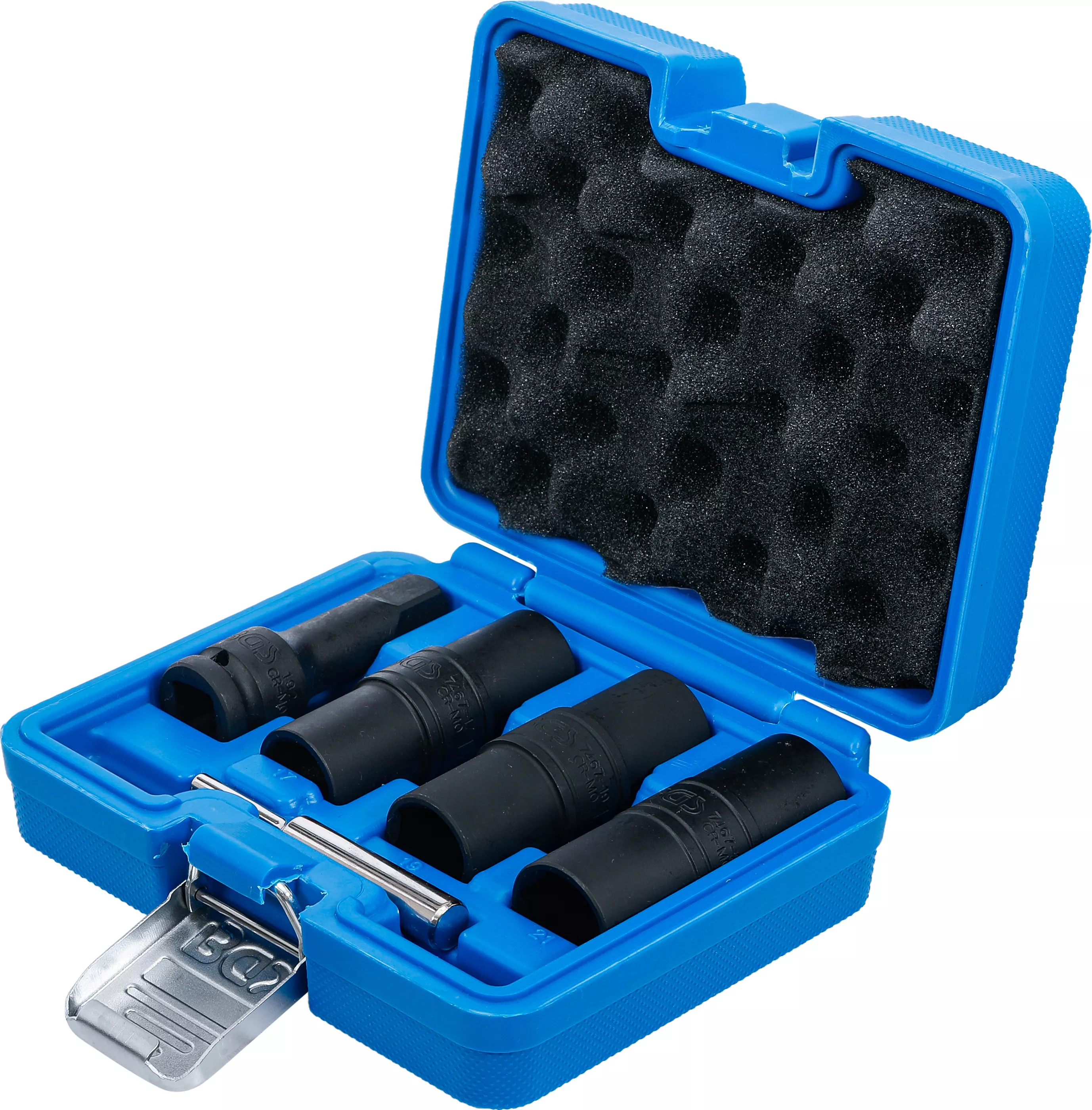 Set insertie de intoarcere chei tubulare speciale de impact | surubelnite hexagonale si de suruburi | 17 - 19 - 21 mm | 12,5 mm (1/2") | 3 piese [3]