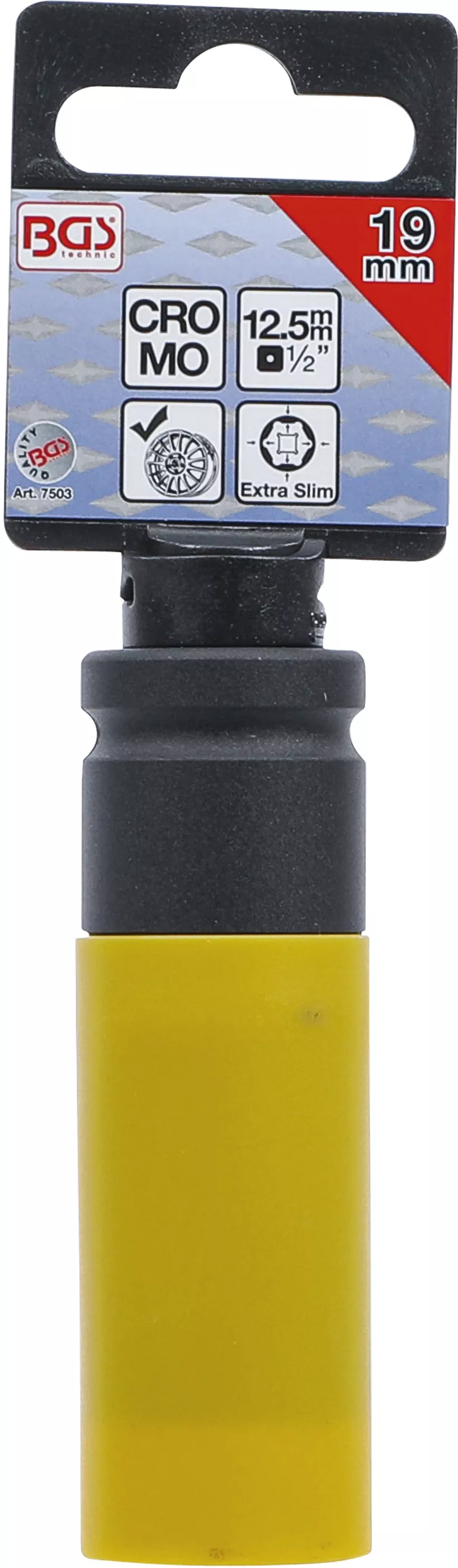 Set chei de impact cu protectie | Antrenare patrat interior 12,5 mm (1/2") | 19 mm [3]