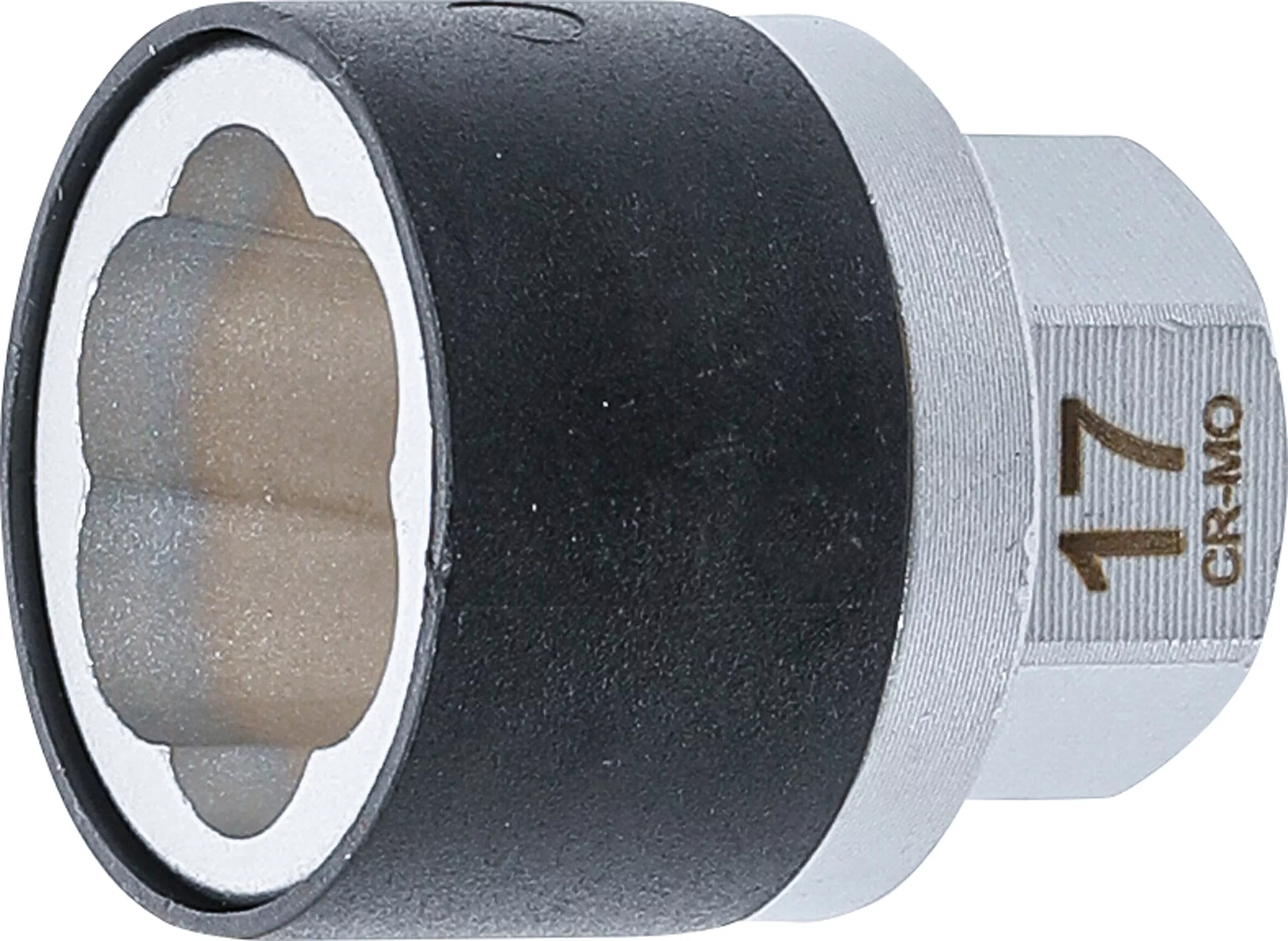 Cap cheie tubulara profil spiral / Extractoare de suruburi | Actionare hexagon exterior 17 mm | 17 mm [1]