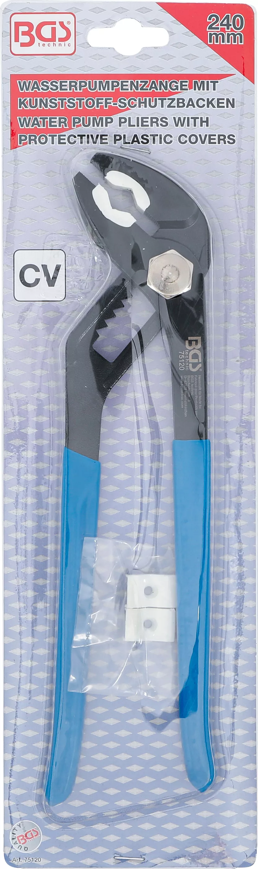 Cleste papagal / Cleste conectoare | bacuri plastifiate | 250 mm [4]