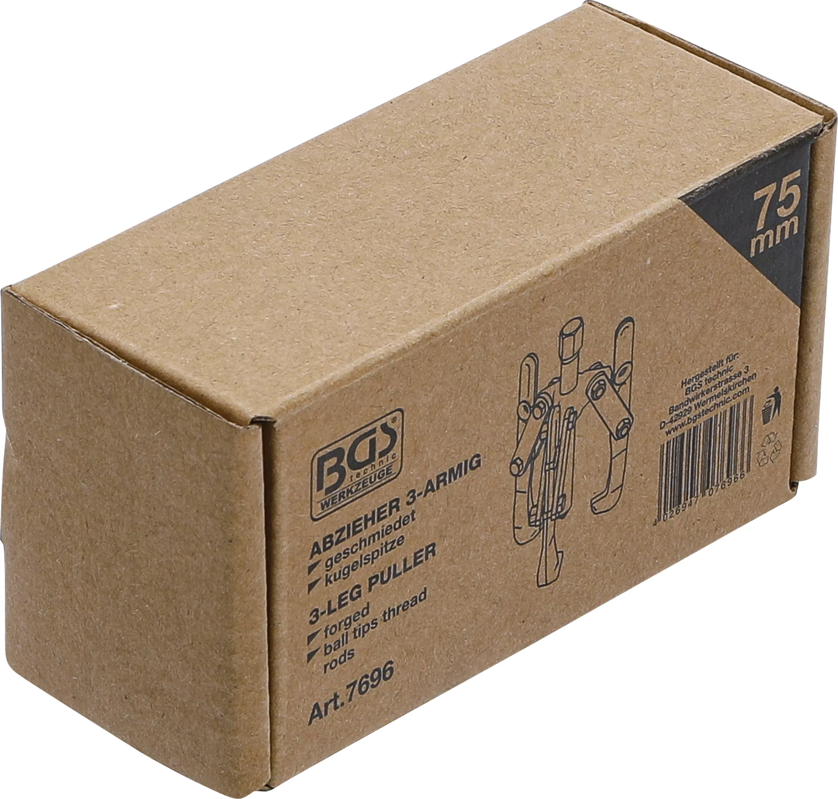 Extractor exterior/interior, cu 3 brate | 20 - 100 mm [4]