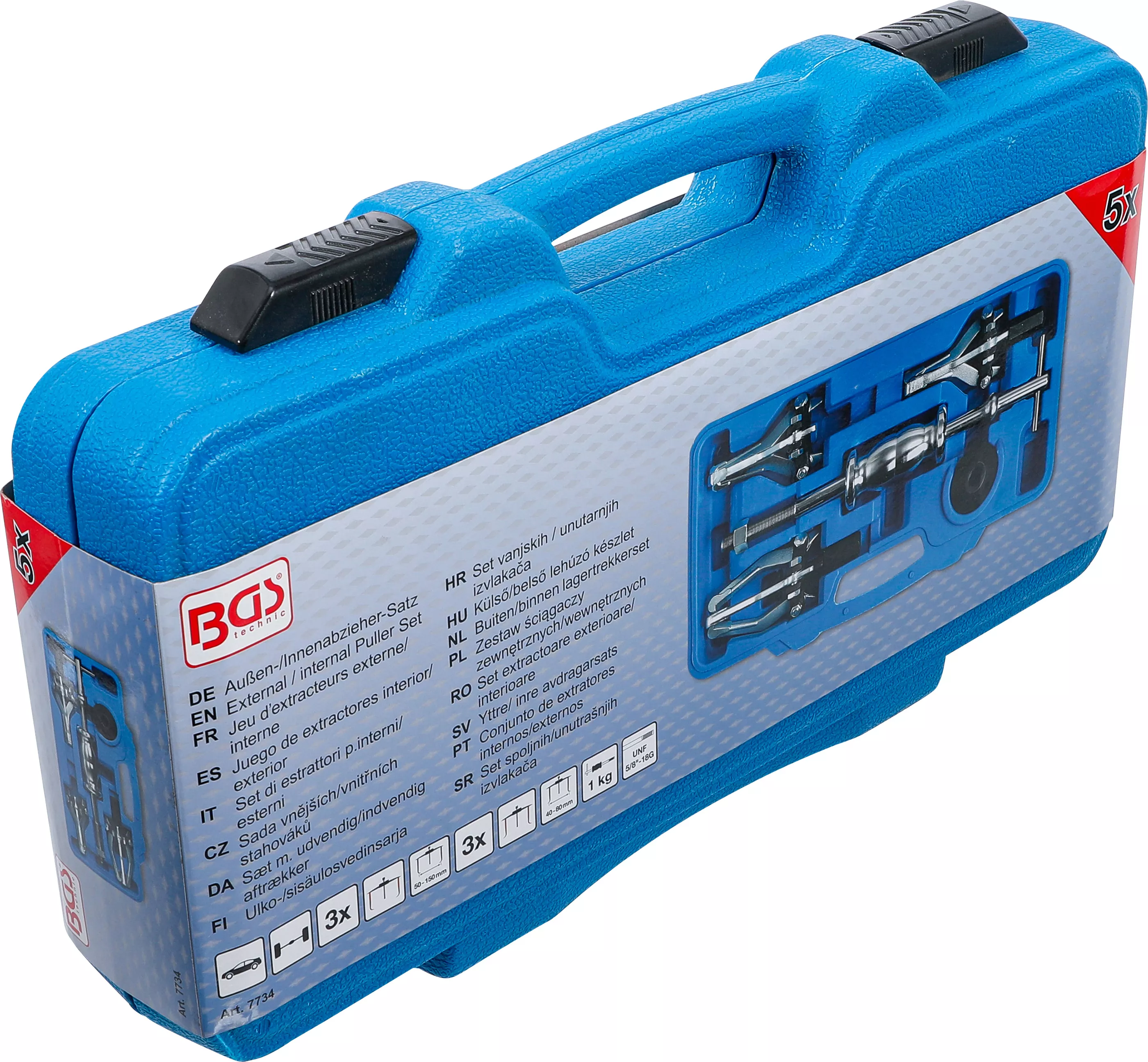 Set extractoare exterioare/interioare | 5 piese [8]