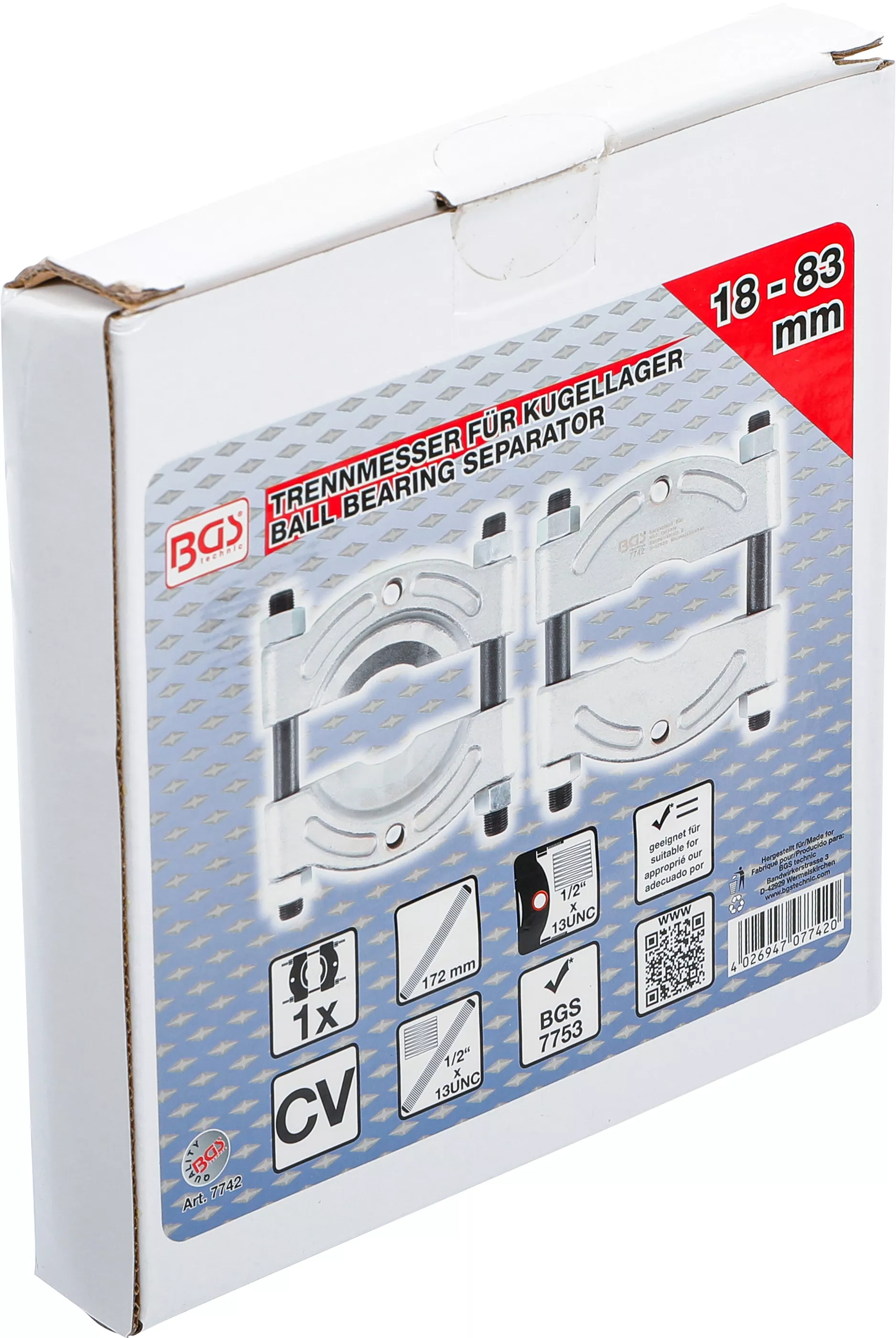 Extractor rulmenti | 18 - 83 mm [6]