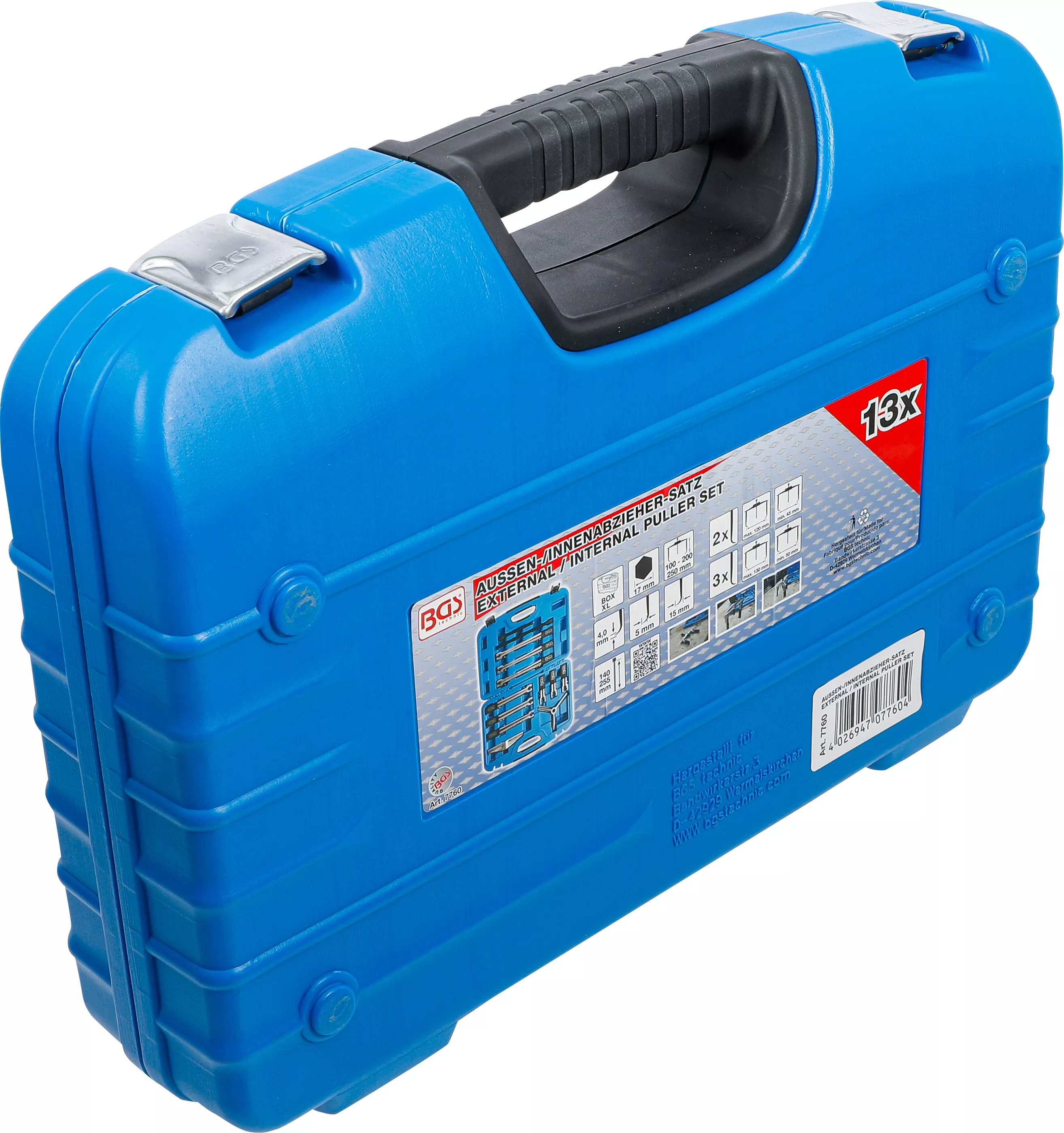 Set extractoare exterioare/interioare, cu 2 si 3 brate | 13 piese [6]